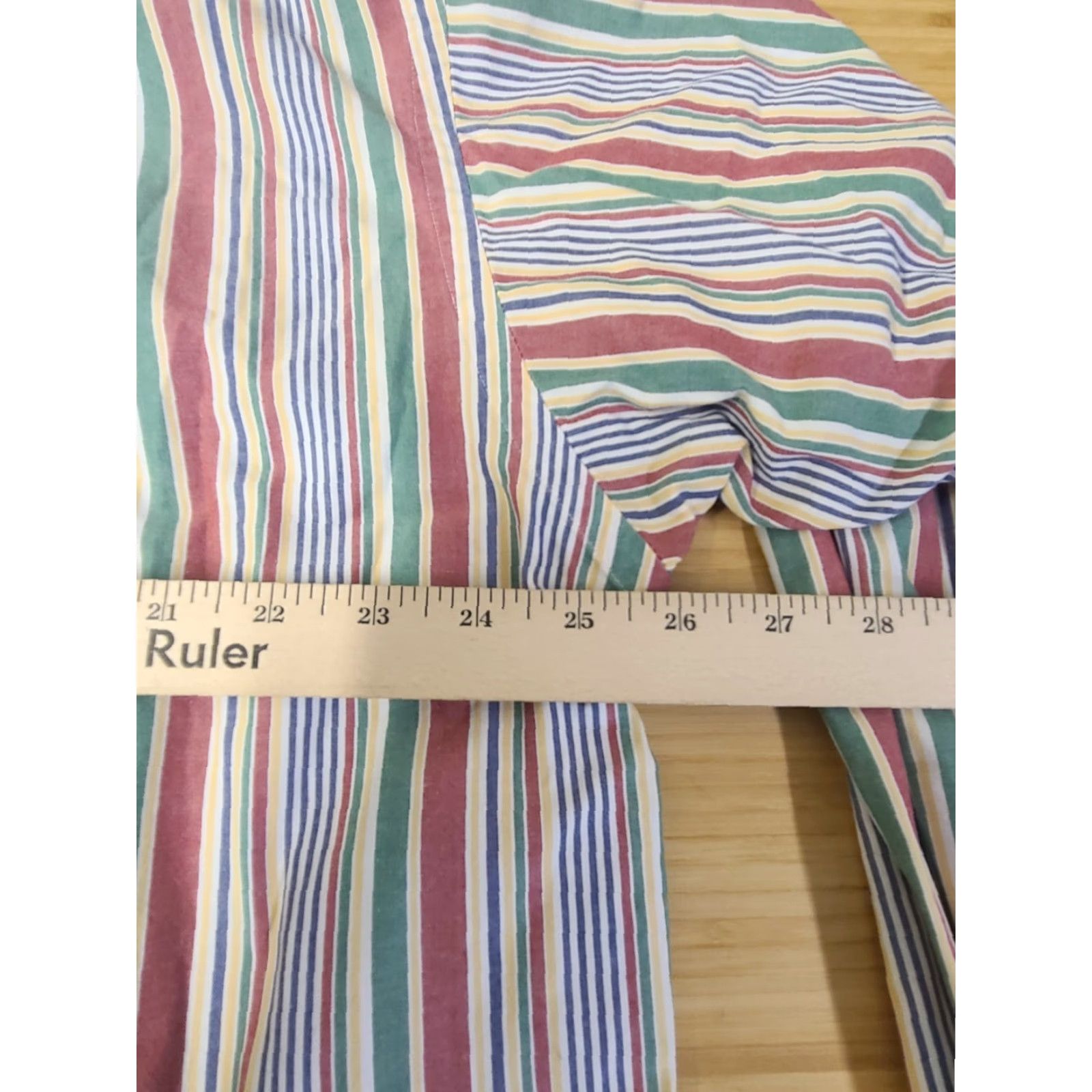 Polo Ralph Lauren Ralph Lauren Polo Shirt Adult Large Striped Button-Up Long Sleeve Blaire Mens Size US L / EU 52-54 / 3 - 6 Thumbnail