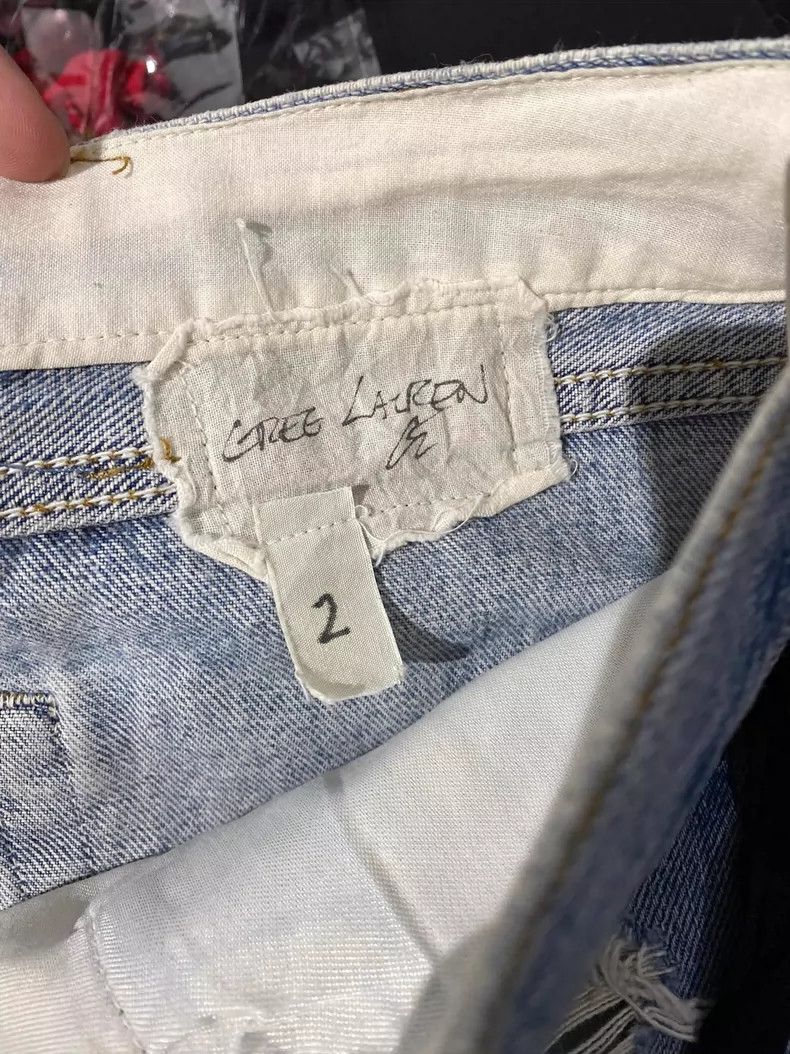 Greg Lauren Greg Lauren size2 Women's shorts Size 25" / US 0 / IT 36 - 7 Thumbnail