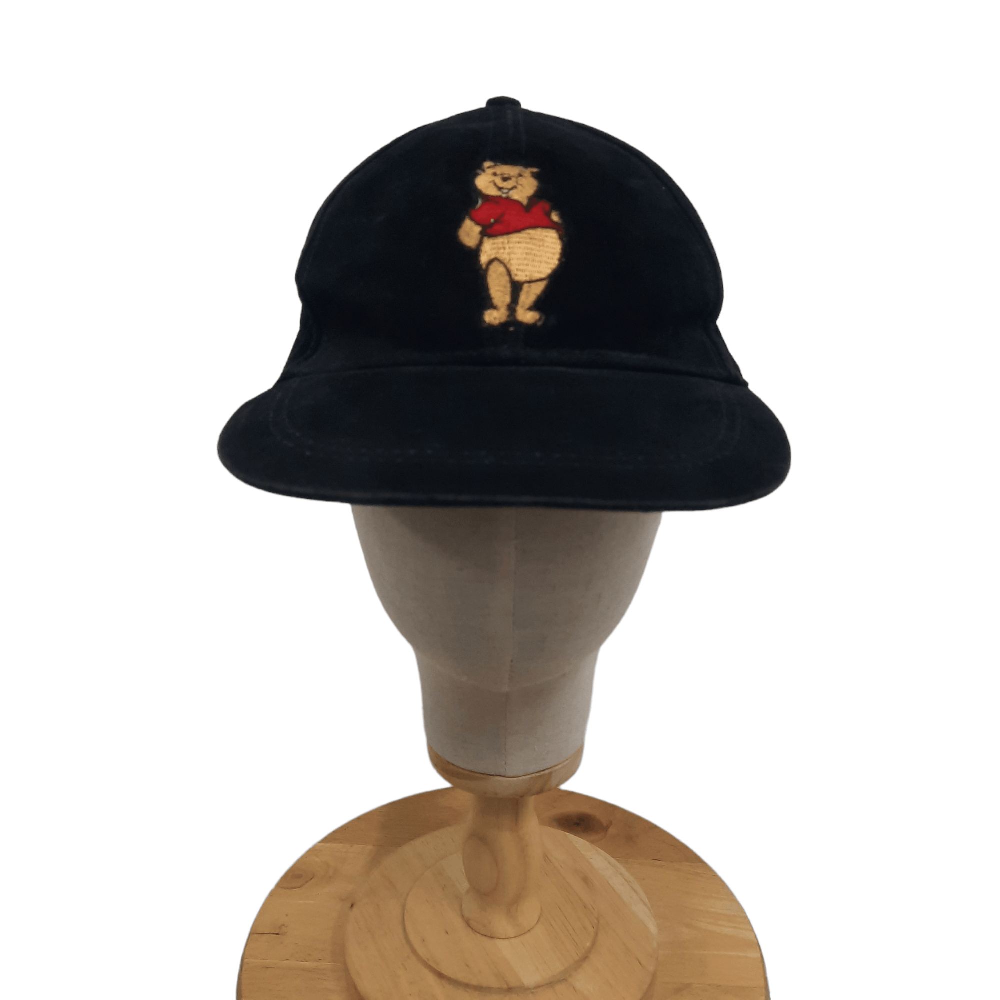 🔥Vintage 90s winnie the pooh character leather suede cap