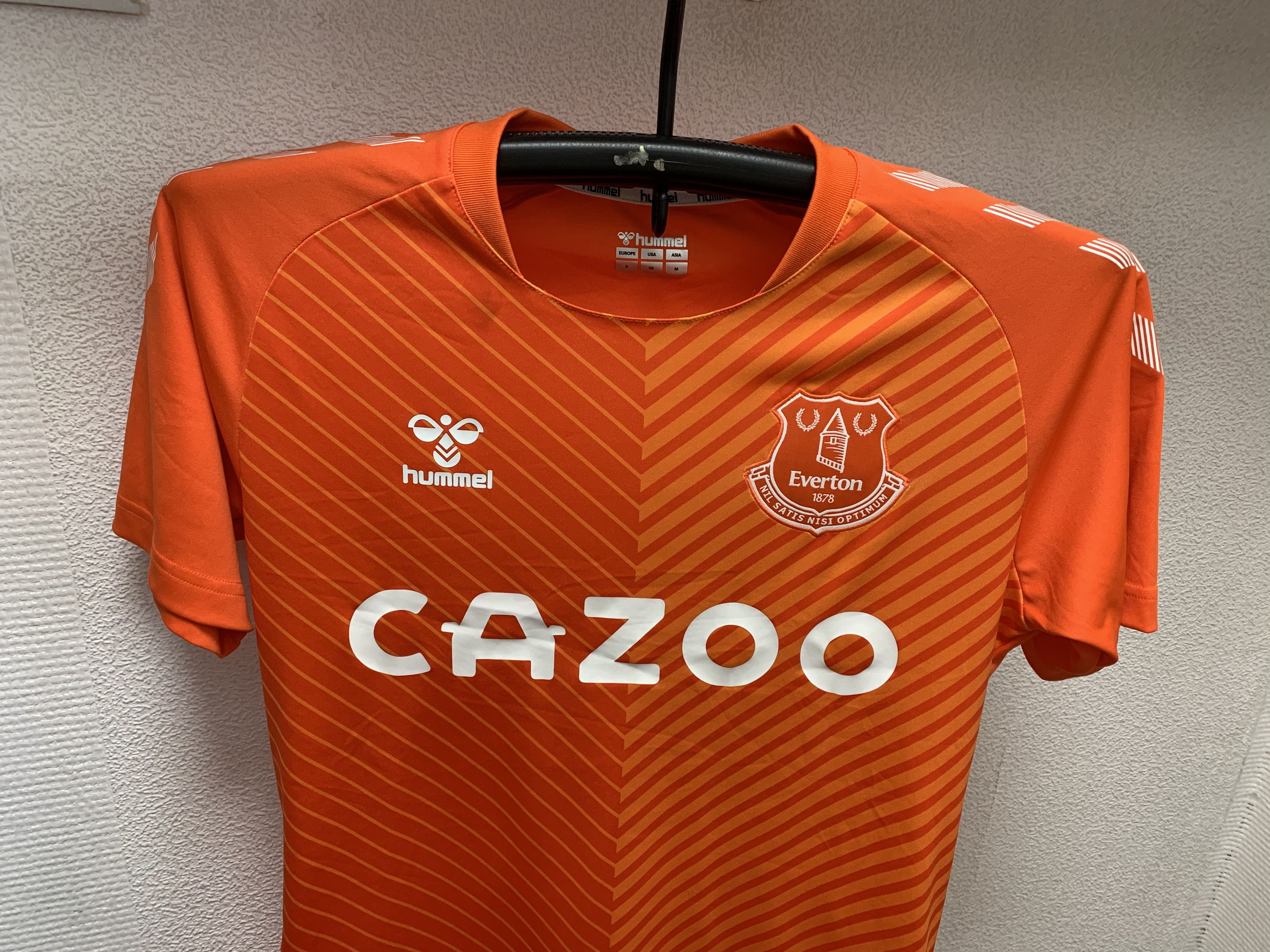 Hummel Everton hummel soccer jersey CAZ00 orange Rooney S Size US S / EU 44-46 / 1 - 4 Thumbnail