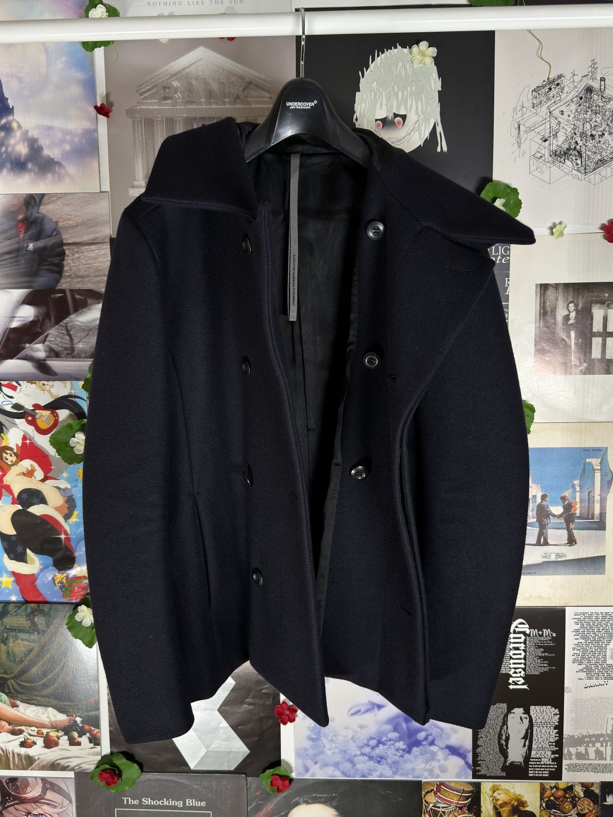 Kazuyuki Kumagai Attachment Hooded Cashmere Blend Coat Size US S / EU 44-46 / 1 - 2 Thumbnail