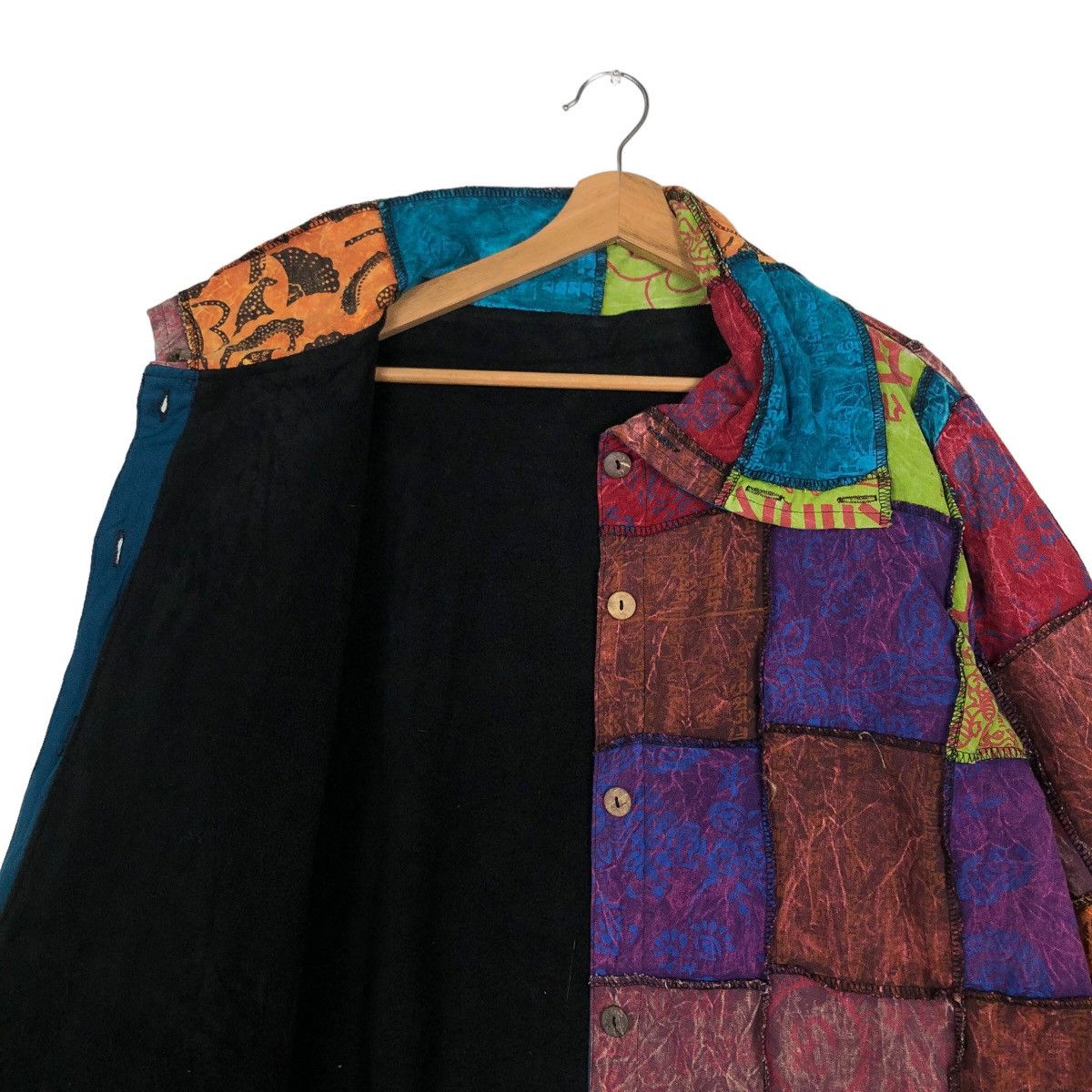 Hysteric Glamour 🔥90’s Vintage Long Jacket Navajo Aztec Design Tartan Design Size US M / EU 48-50 / 2 - 10 Thumbnail