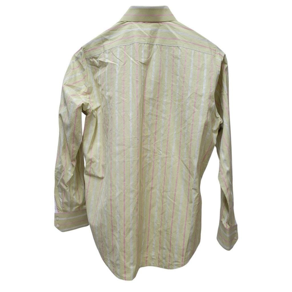 Robert Graham Robert Graham Men's Stripe Dress Shirt Large Pre-owned Size US L / EU 52-54 / 3 - 5 Thumbnail