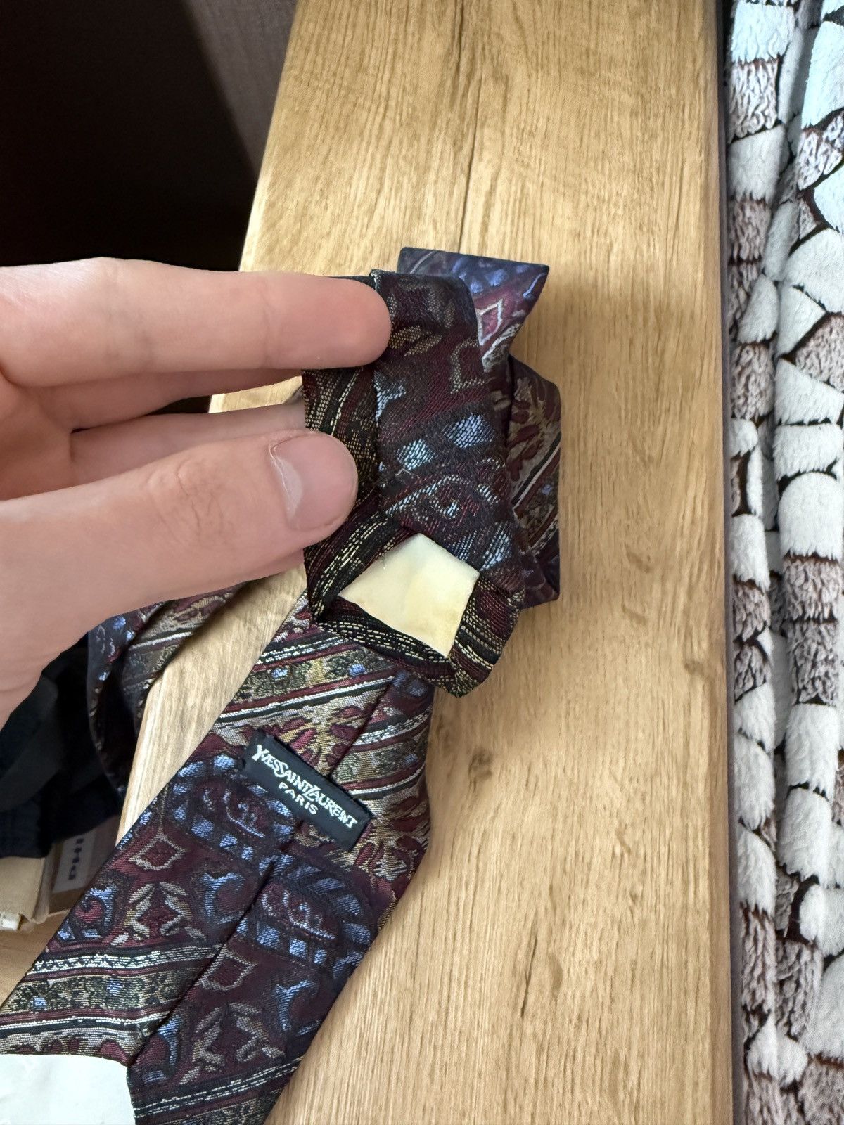 Yves Saint Laurent Vintage Ysl Yves Saint Laurent Tie Size ONE SIZE - 7 Thumbnail