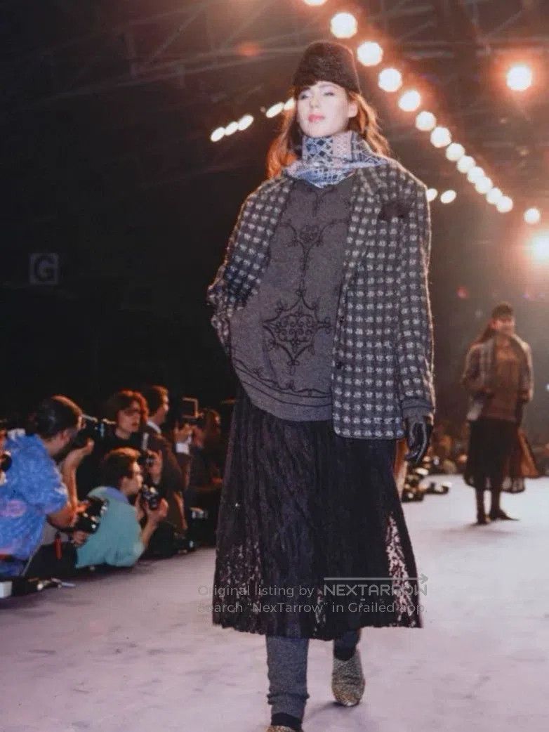 Kenzo Kenzo Runway black knit top Size M / US 6-8 / IT 42-44 - 2 Thumbnail