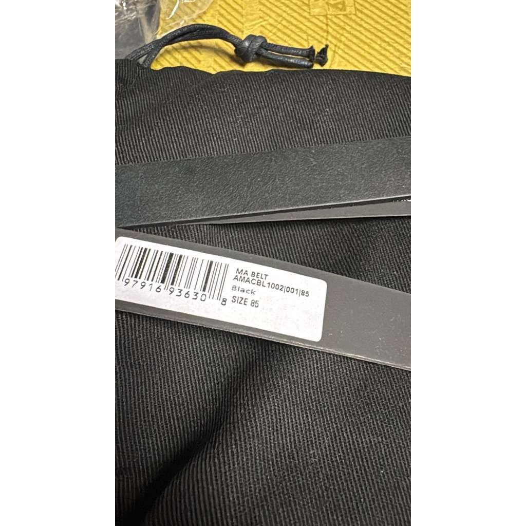 Amiri o1rshd1 Size: 85 / MA Belt in Black Size 34 - 12 Thumbnail