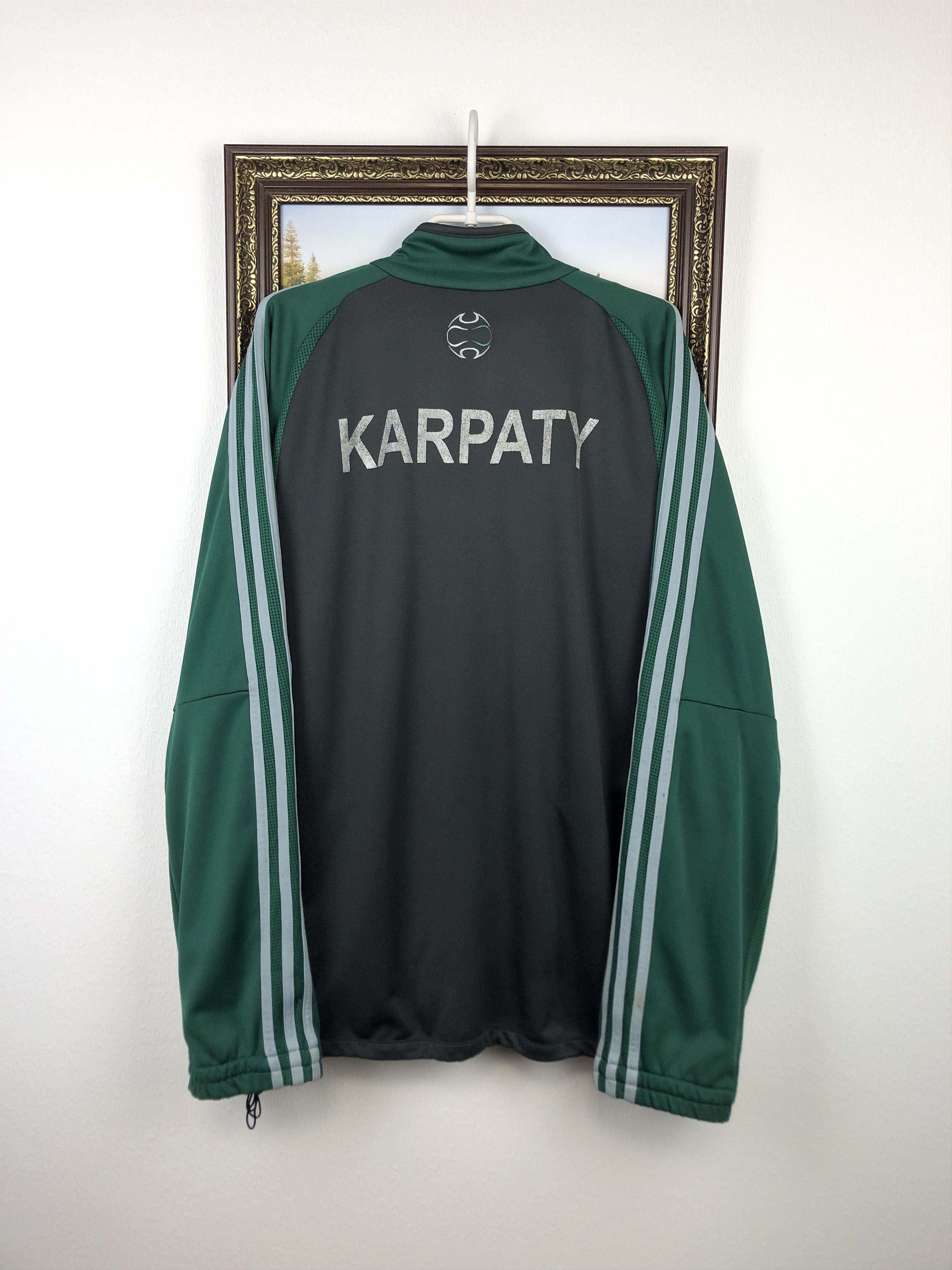 Adidas Vintage Adidas Karpaty Lviv Football Jacket Soccer Track Top Size US XL / EU 56 / 4 - 11 Thumbnail
