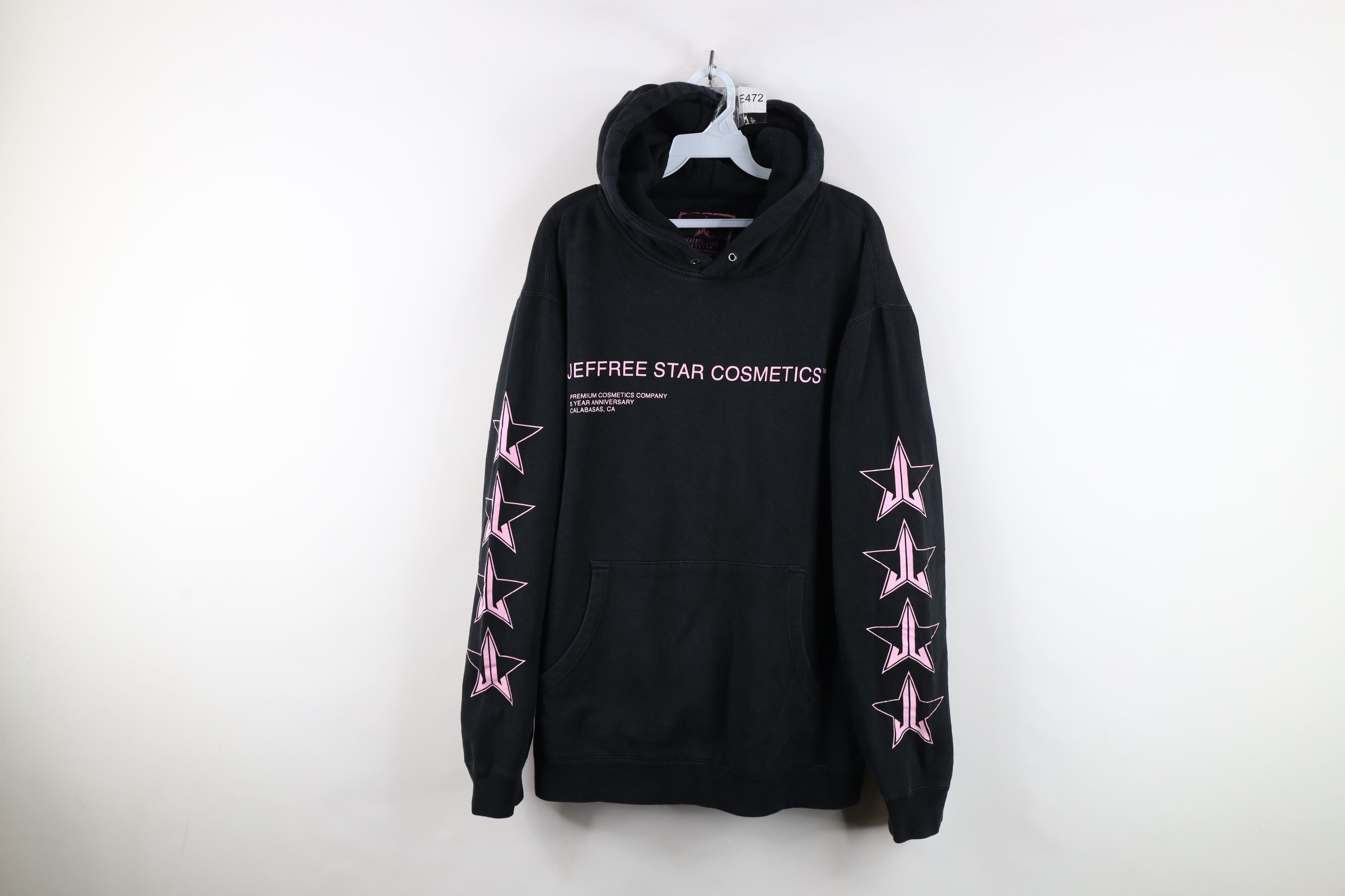 Vintage Jeffree Star Cosmetics Spell Out Calabasas Hoodie Sweatshirt Size L / US 10 / IT 46 - 1 Thumbnail