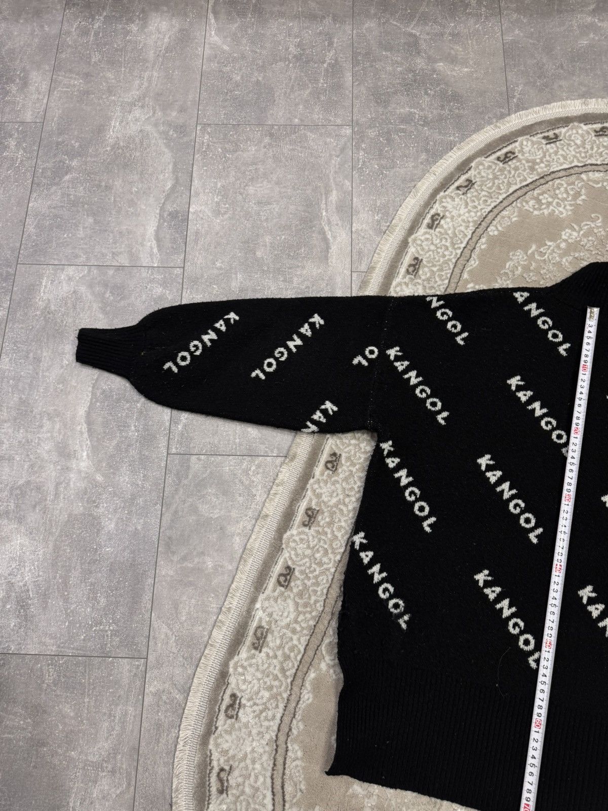 Kangol Vintage Kangol Monogram Big Logo Wool Sweater Streetwear Y2K Size M / US 6-8 / IT 42-44 - 7 Thumbnail