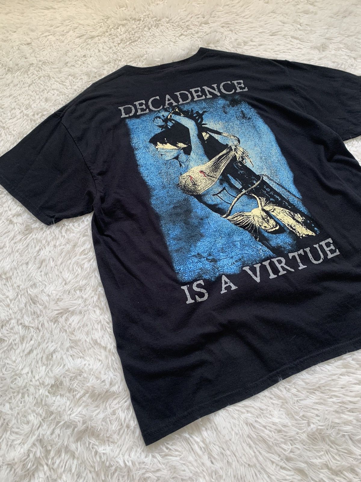 Band Tees Cradle Of Filth "DECADENCE IS A VIRTUE" Size US XL / EU 56 / 4 - 11 Thumbnail