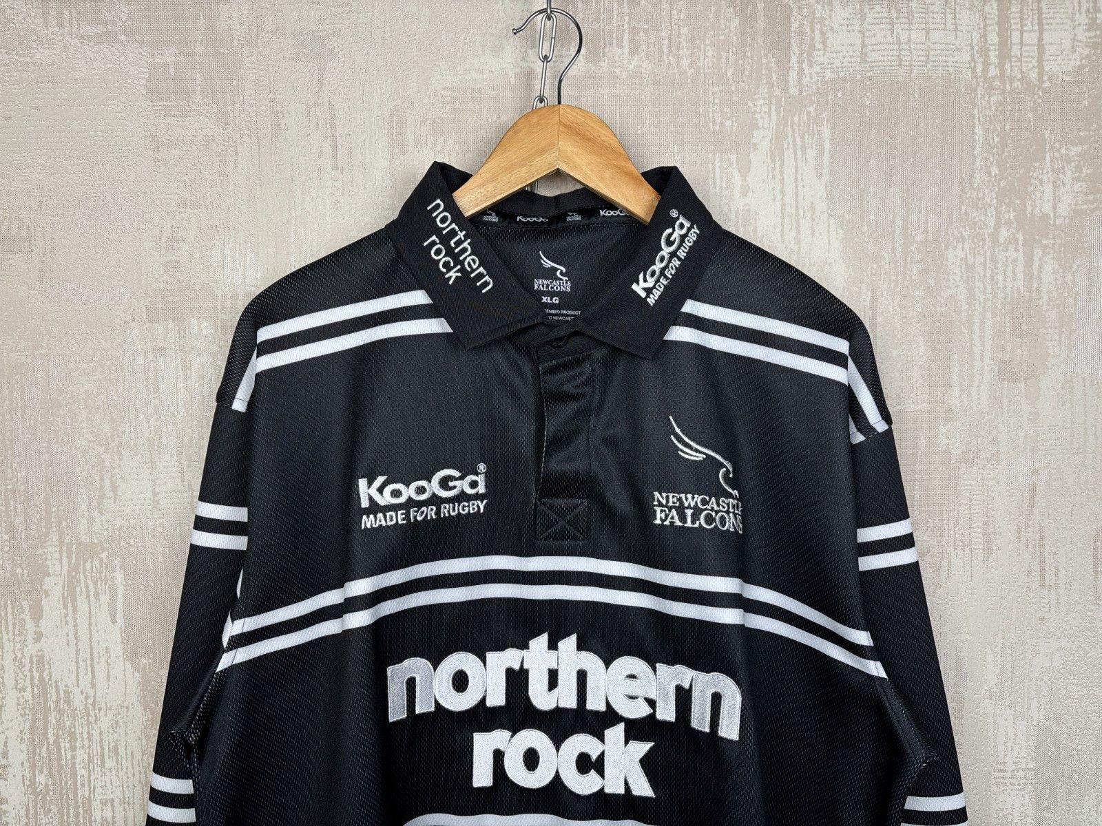 Other UK Newcastle Falcons 2006 2007 Rugby Union Home Shirt L/S Size US XL / EU 56 / 4 - 1 Thumbnail