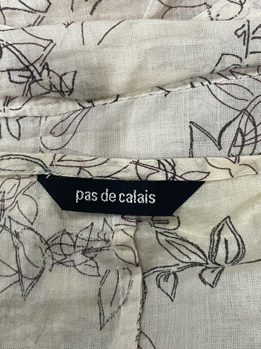 Designer × Pas de Calais × Vintage Pas de Calais Non sleeves Blouse Size XS / US 0-2 / IT 36-38 - 3 Thumbnail
