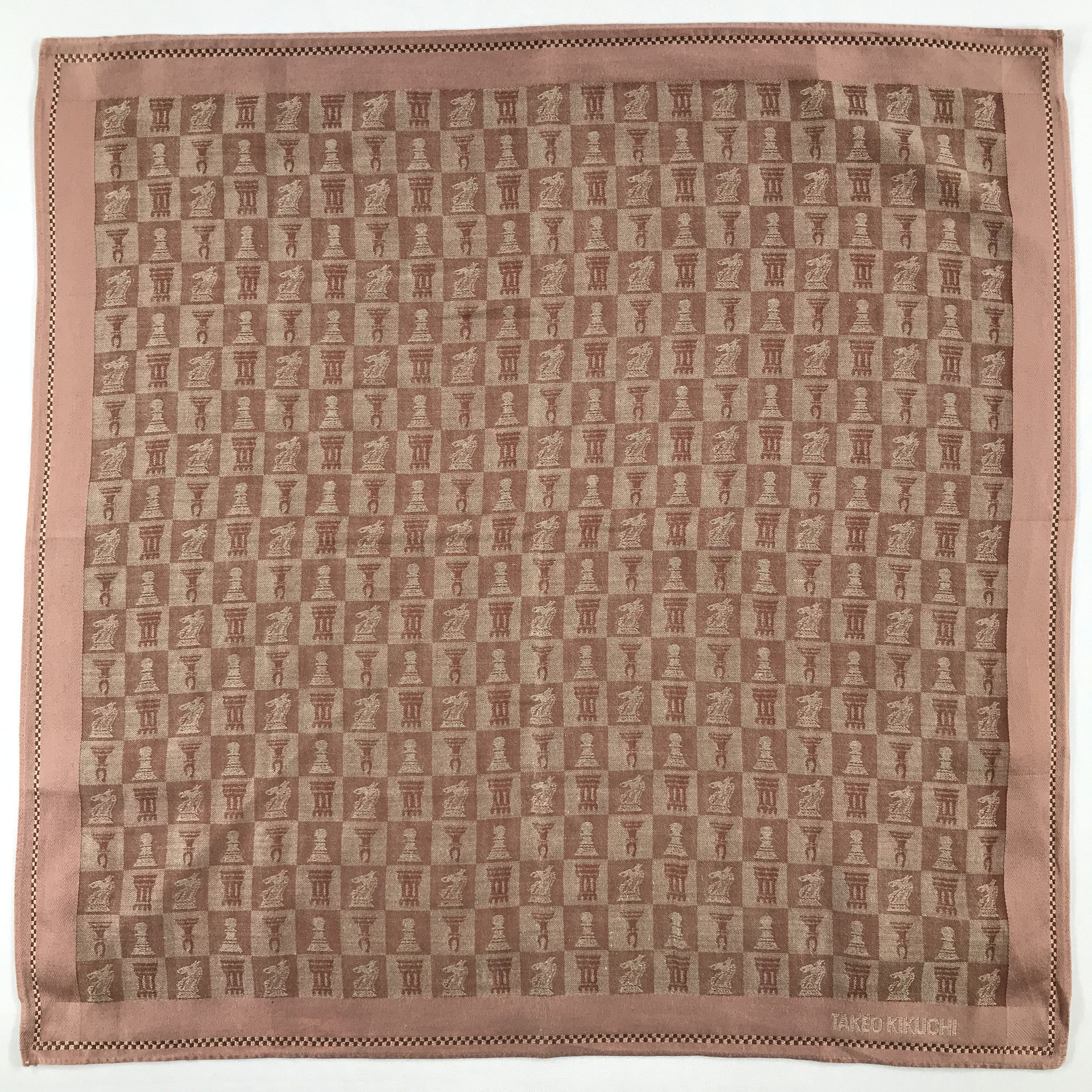Takeo Kikuchi × Vintage Takeo Kikuchi Bandana / Handkerchief / Neckerchief - S1962 Size ONE SIZE - 1 Thumbnail