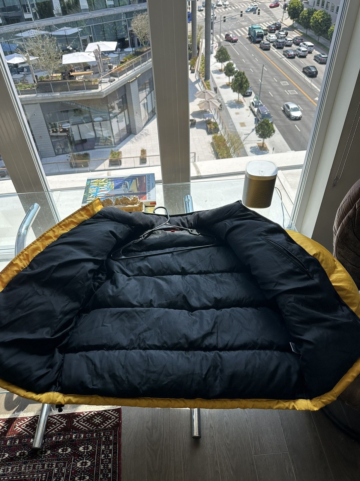 Supreme Supreme Yellow Puffer Reflective Size US L / EU 52-54 / 3 - 9 Thumbnail
