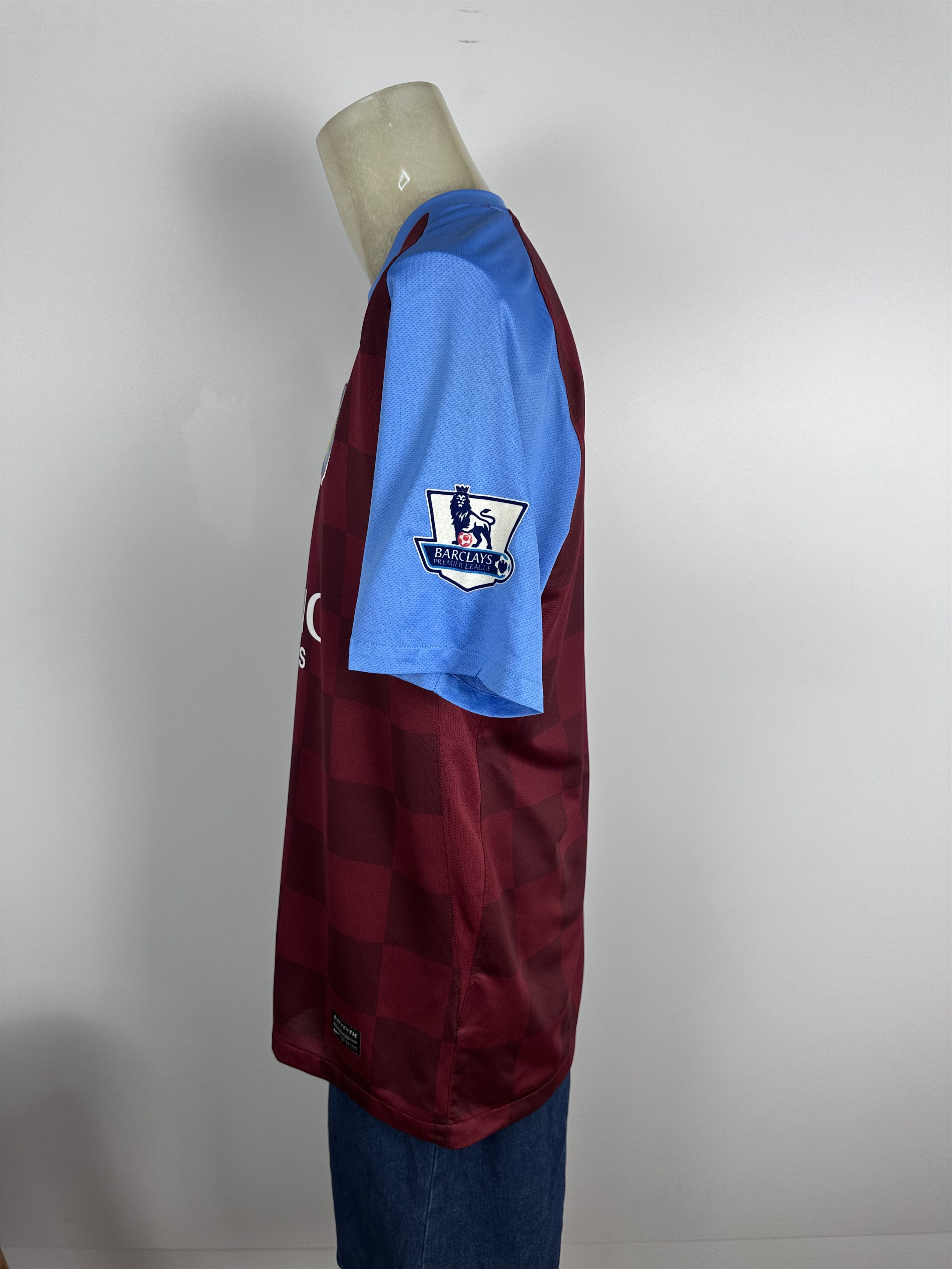 Nike ASTON VILLA 2011 2012 Football Shirt Soccer Jersey Nike L Size US L / EU 52-54 / 3 - 7 Thumbnail