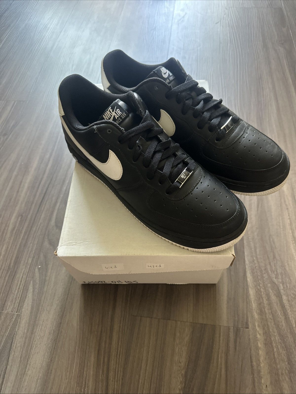 Nike Nike Air Force XXV 25 Black/White “Malone NATT” - 10.5 Size US 10.5 / EU 43-44 - 1 Thumbnail