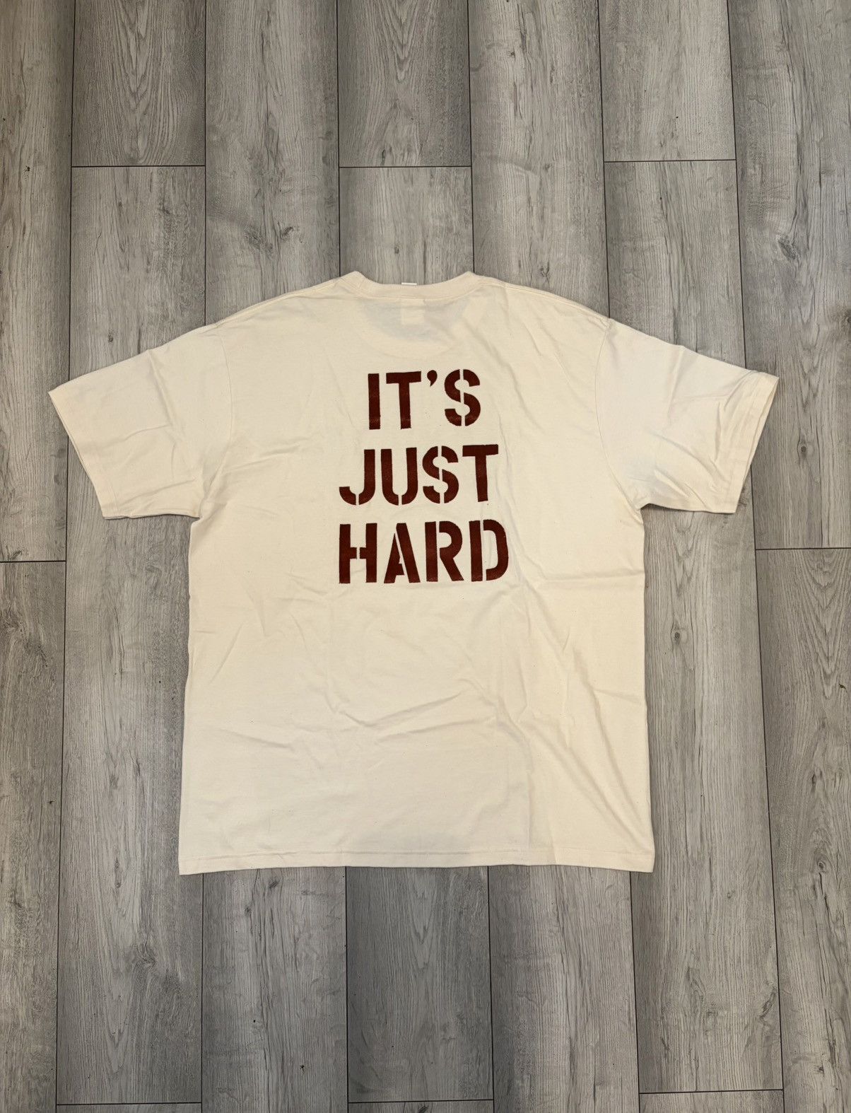 Supreme Supreme SS26 Hard Tee Natural - Size XL Size US XL / EU 56 / 4 - 2 Thumbnail