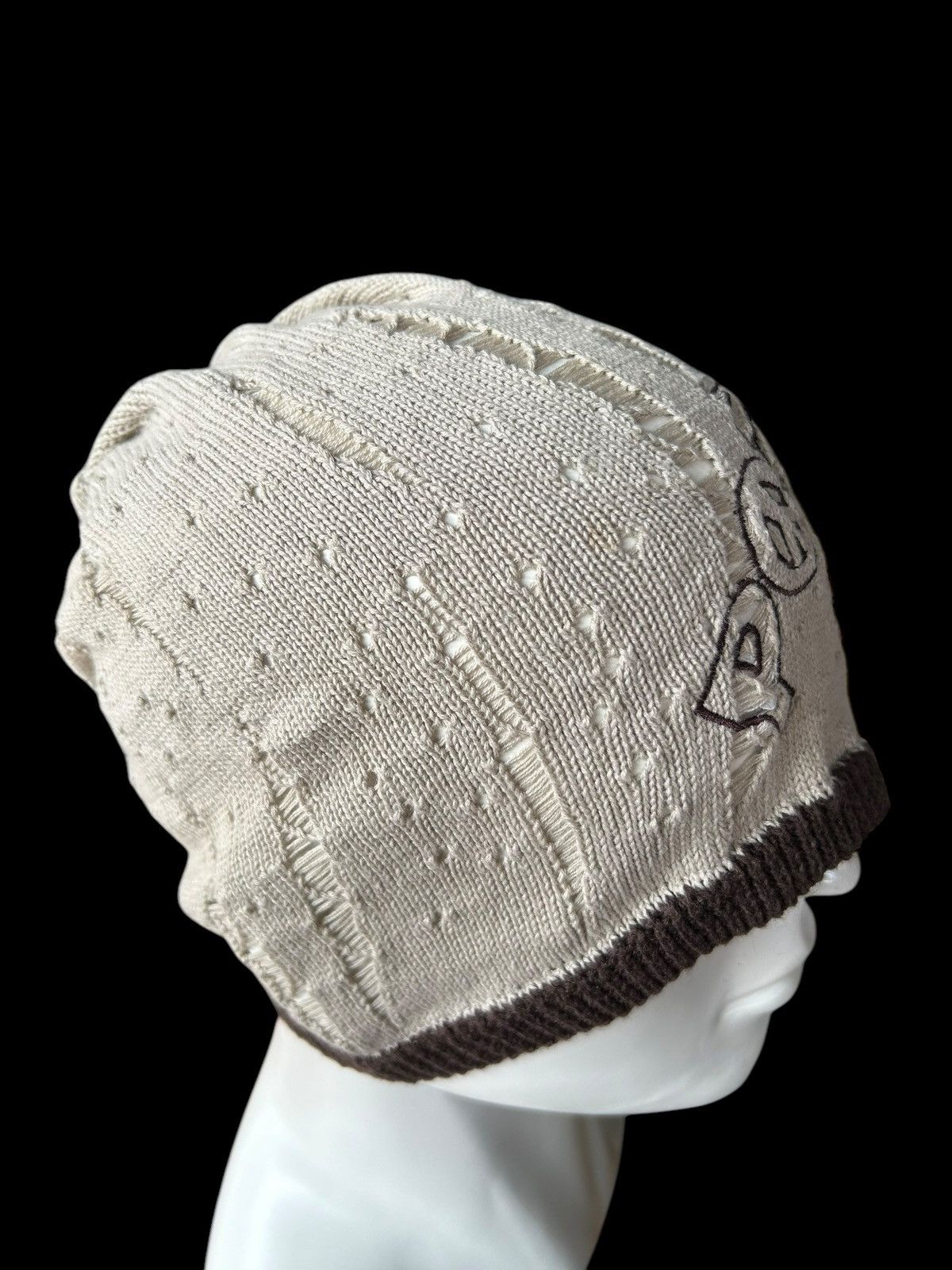 Japanese Brand × Kapital × Vintage Peace Distressed Punk Bondage Beanie Hats Rare ☠️☠️ Size ONE SIZE - 5 Thumbnail