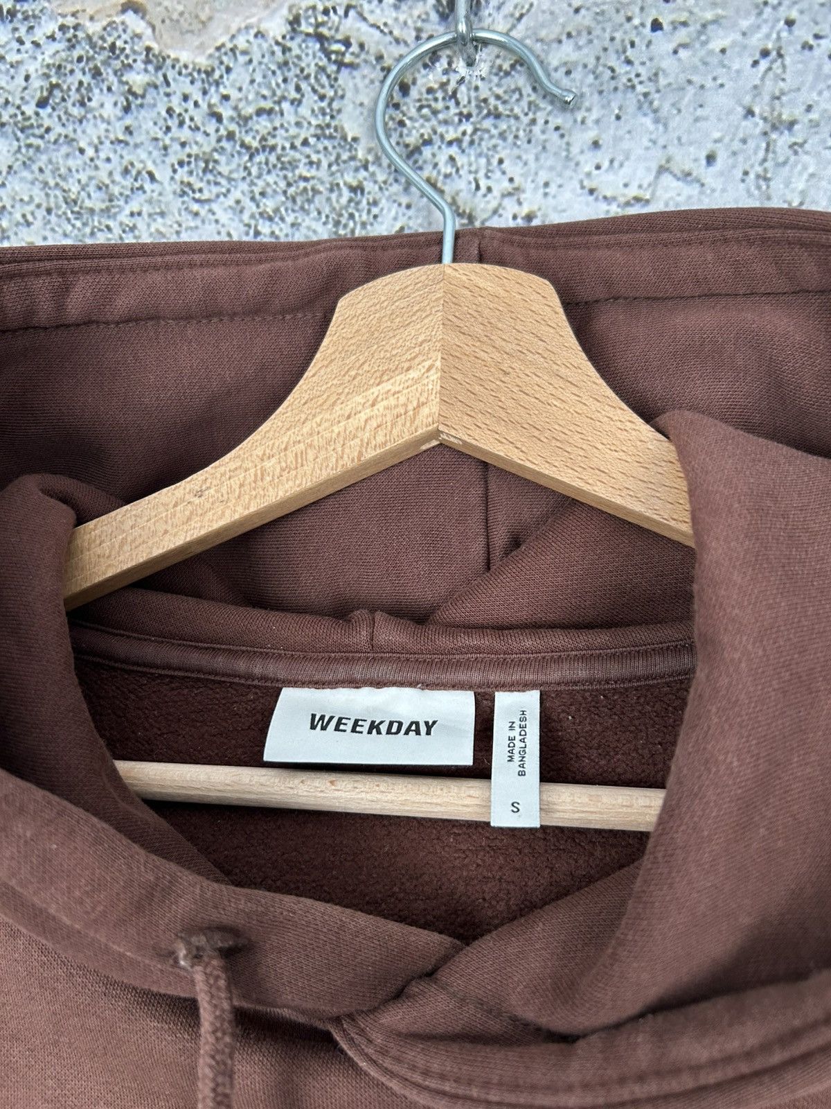 Weekday Weekday Brown Oversized Hoodie Streetwear Baggy Boxy Fit Size US S / EU 44-46 / 1 - 5 Thumbnail