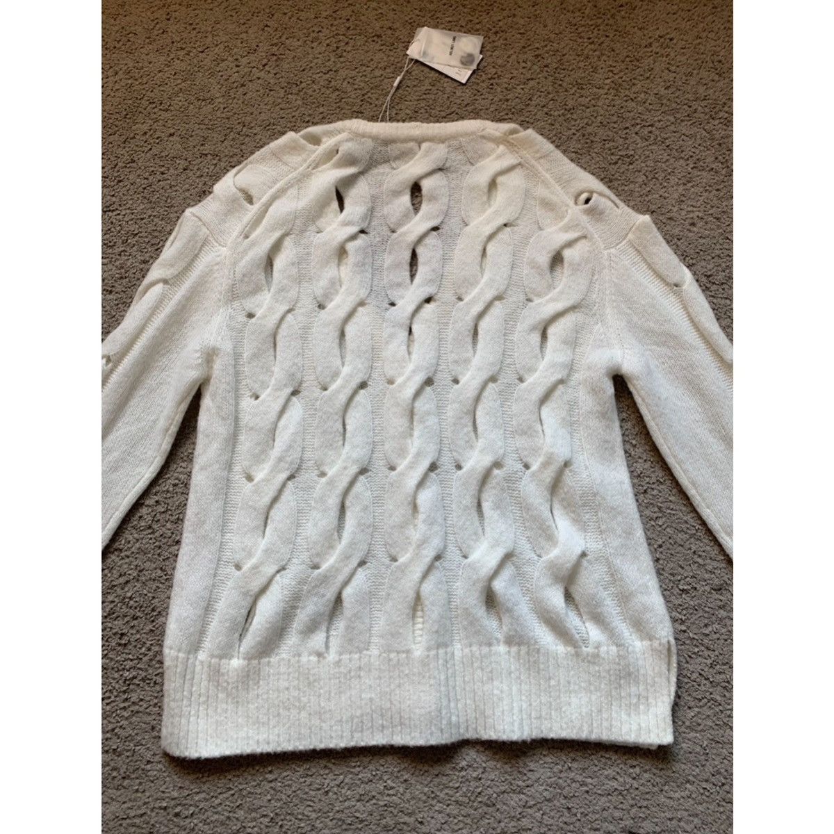 Helmut Lang HELMUT LANG CUT OUT CARDIGAN Size US M / EU 48-50 / 2 - 15 Thumbnail