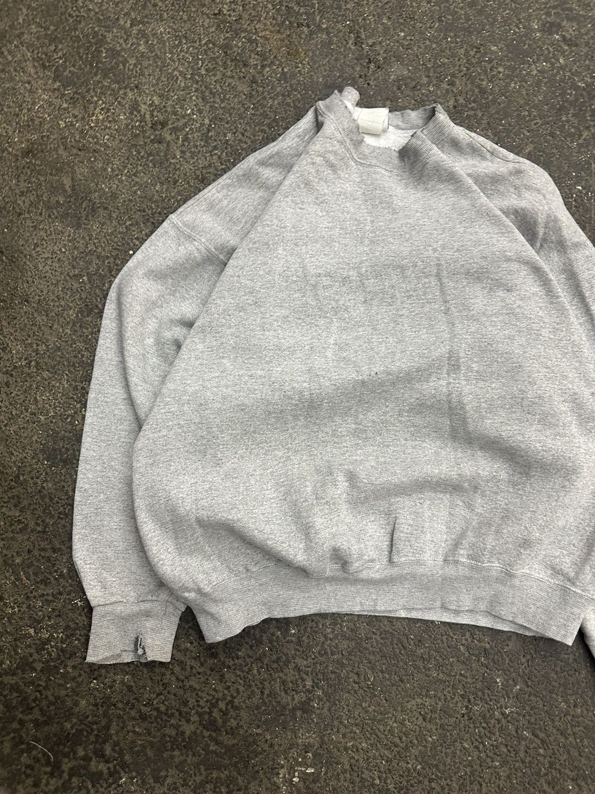 Designer × Vintage Vintage grey crewneck Size US XL / EU 56 / 4 - 4 Thumbnail