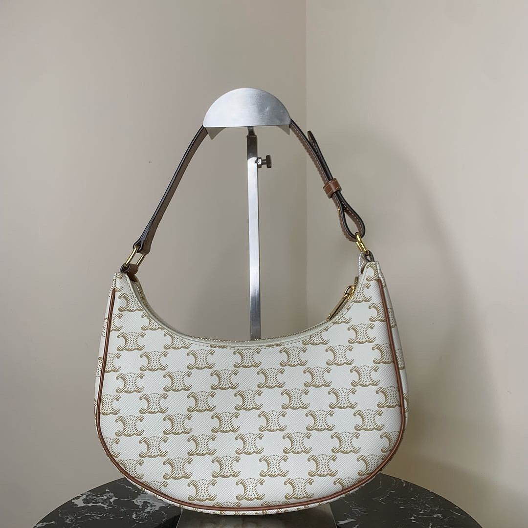 Celine Celine Triomphe Canvas Ava Shoulder Bag Size ONE SIZE - 1 Thumbnail