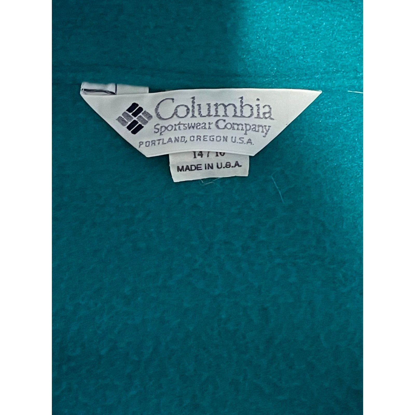 Columbia Vintage Columbia Fleece 1/4 Zip Pullover 90's Youth XL 14/16 Size US XS / EU 42 / 0 - 4 Thumbnail