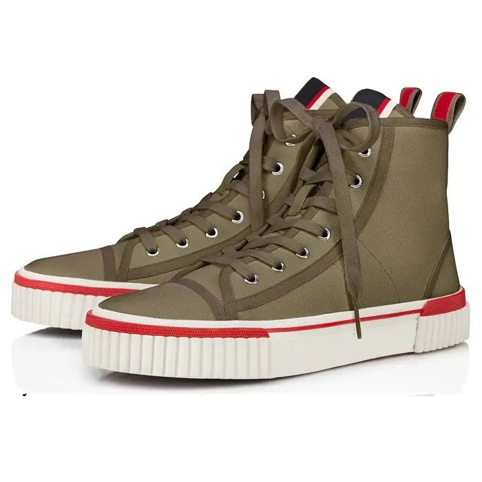 Christian Louboutin o1s1wg111224 Pedro Flat Olona in Sierra Size US 11 / EU 44 - 1 Preview