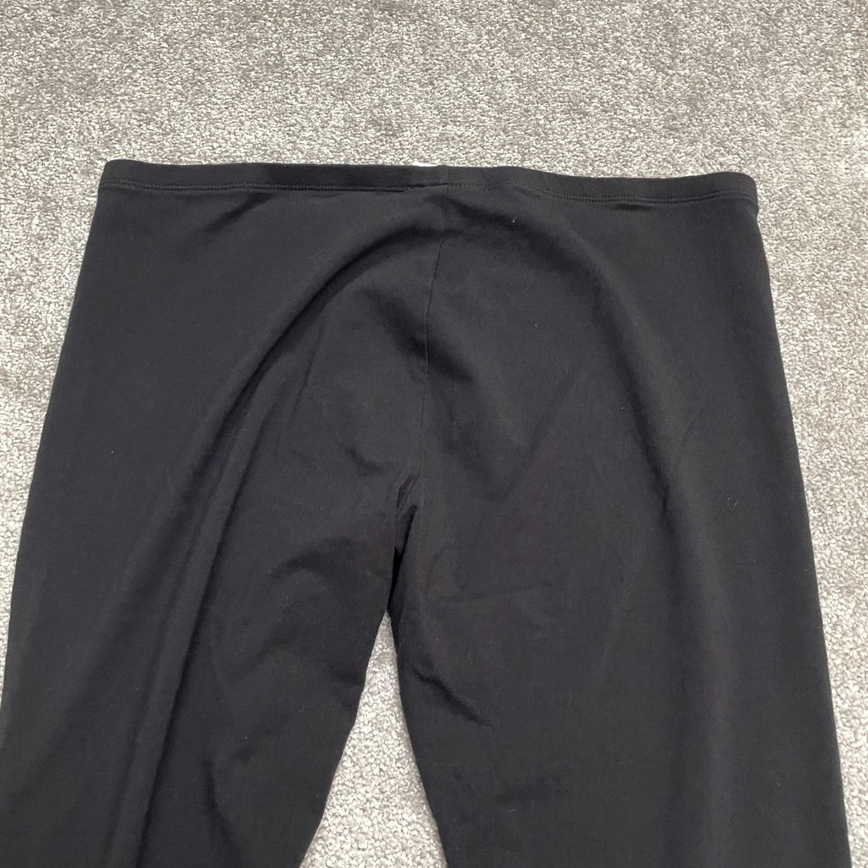 Gap Gap Leggings Women's XL Black Casual Compression Stretch Cotton Mid Rise 36x28.5 Size 40" / US 18 - 2 Thumbnail