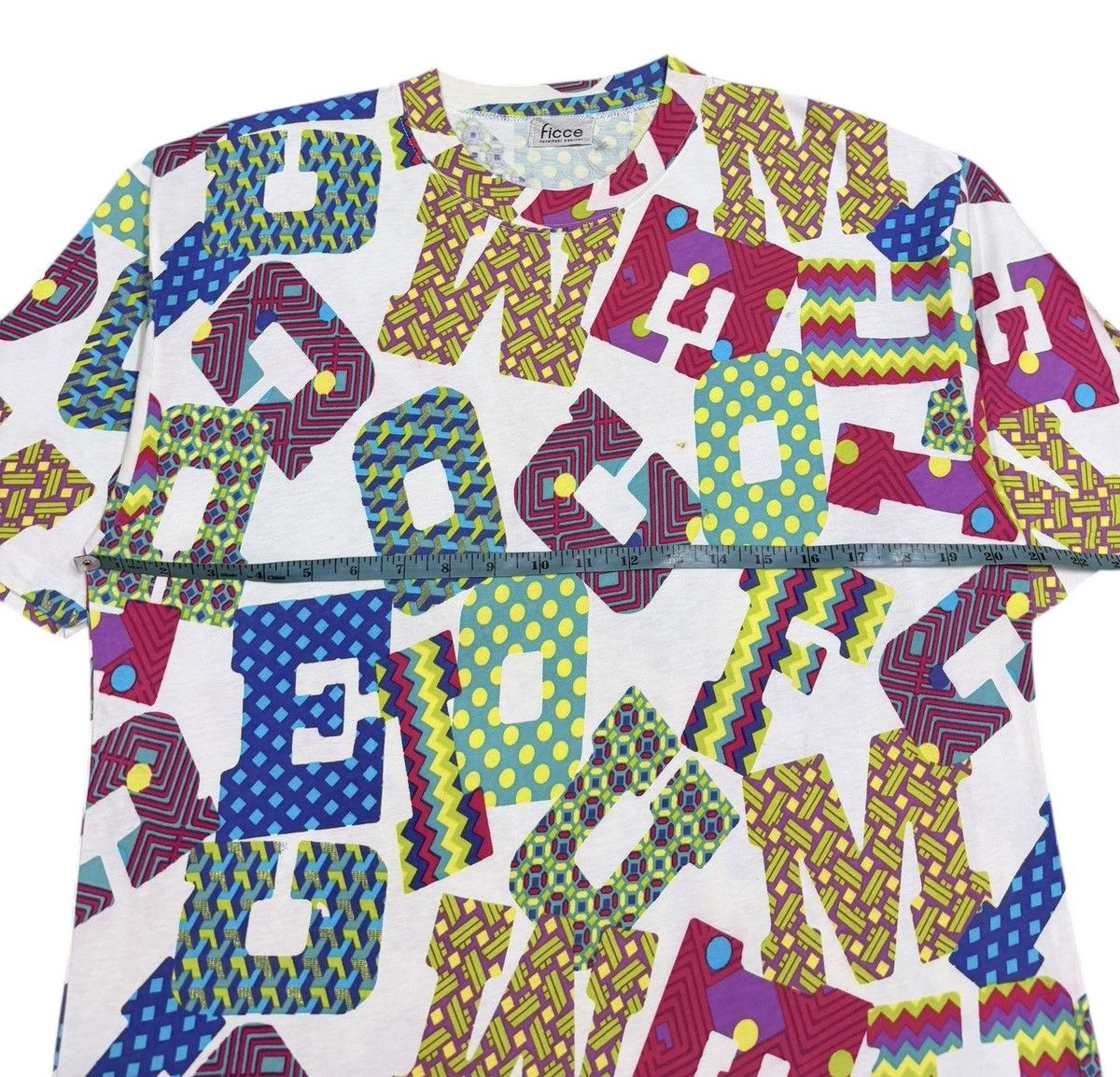 Yoshiyuki Konishi Vtg🔥Ficce Uomo Yoshiyuki Konishi All Over Print Tee Size US L / EU 52-54 / 3 - 16 Thumbnail