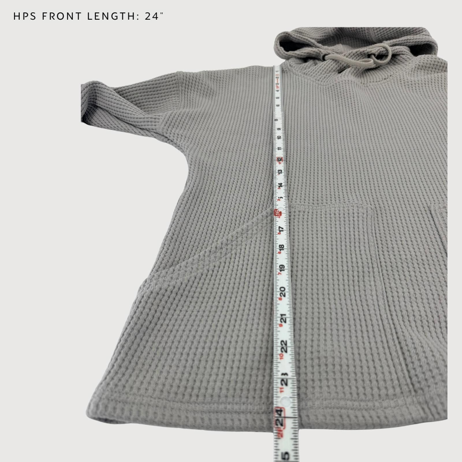 Carhartt Carhartt Hoodie Thermal Waffle Relaxed Fit Gray M Size M / US 6-8 / IT 42-44 - 8 Thumbnail