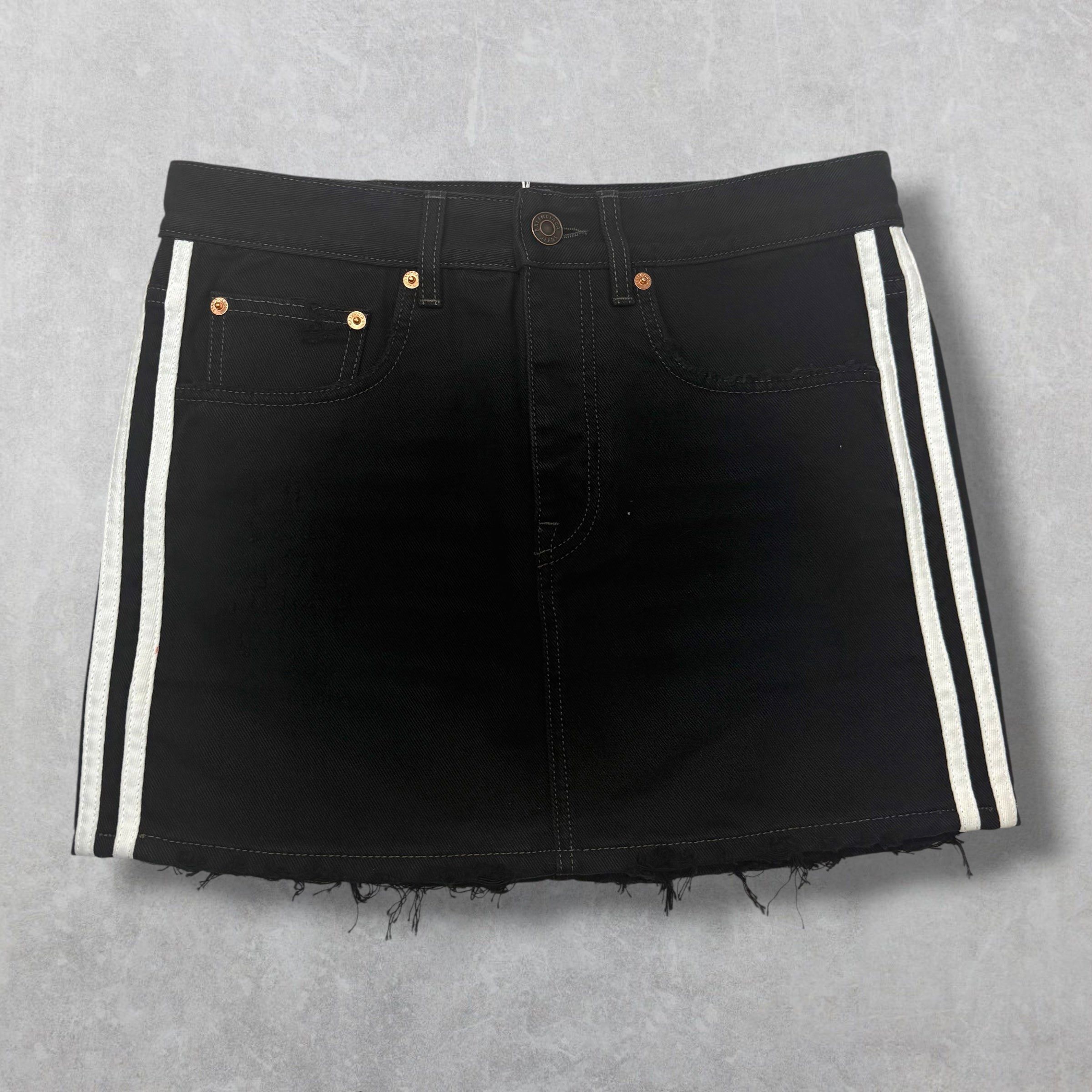 Adidas × Balenciaga Balenciaga x Adidas Denim Skirt 6 Size M / US 6-8 / IT 42-44 - 1 Thumbnail