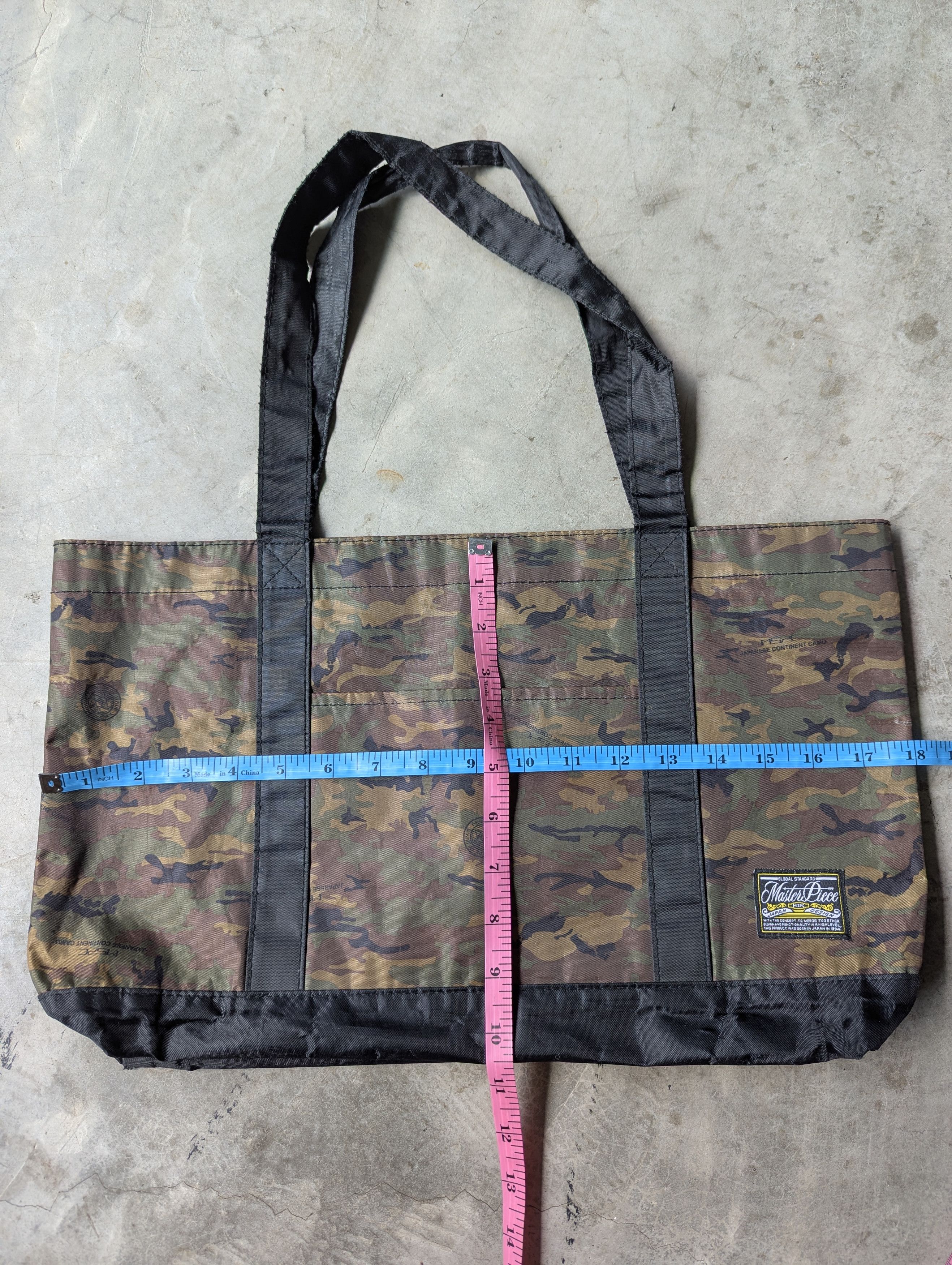 MasterPiece MasterPiece MSPC Camouflage Tote Bag Size ONE SIZE - 10 Thumbnail