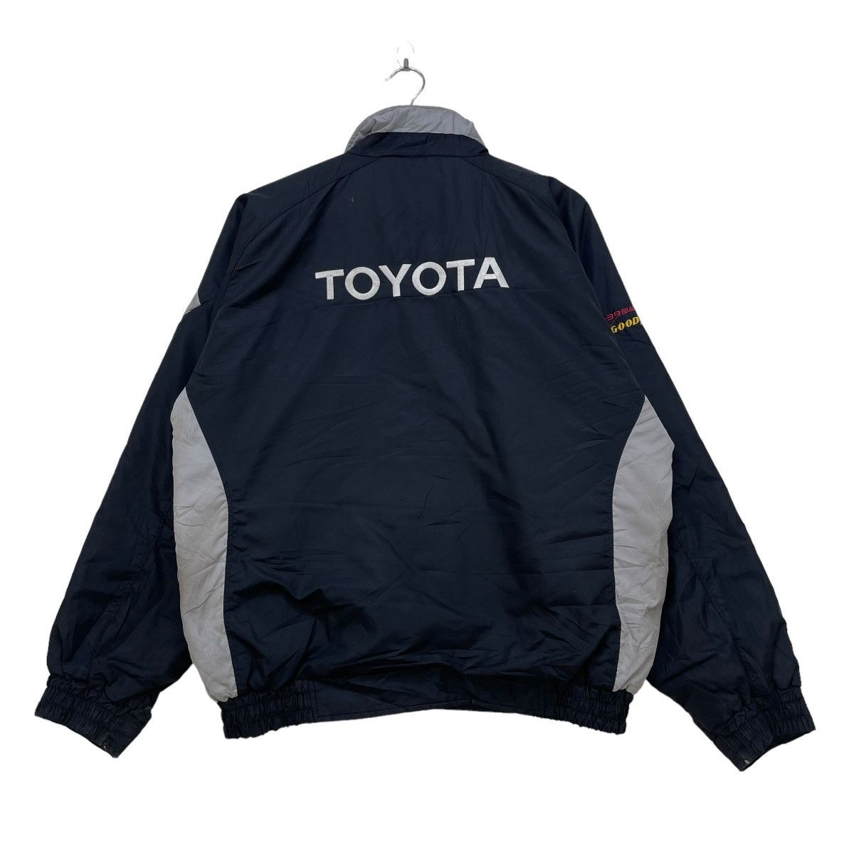 Vintage 💥Vintage Toyota Genuine Parts Racing Team Light Jacket Size US M / EU 48-50 / 2 - 2 Thumbnail