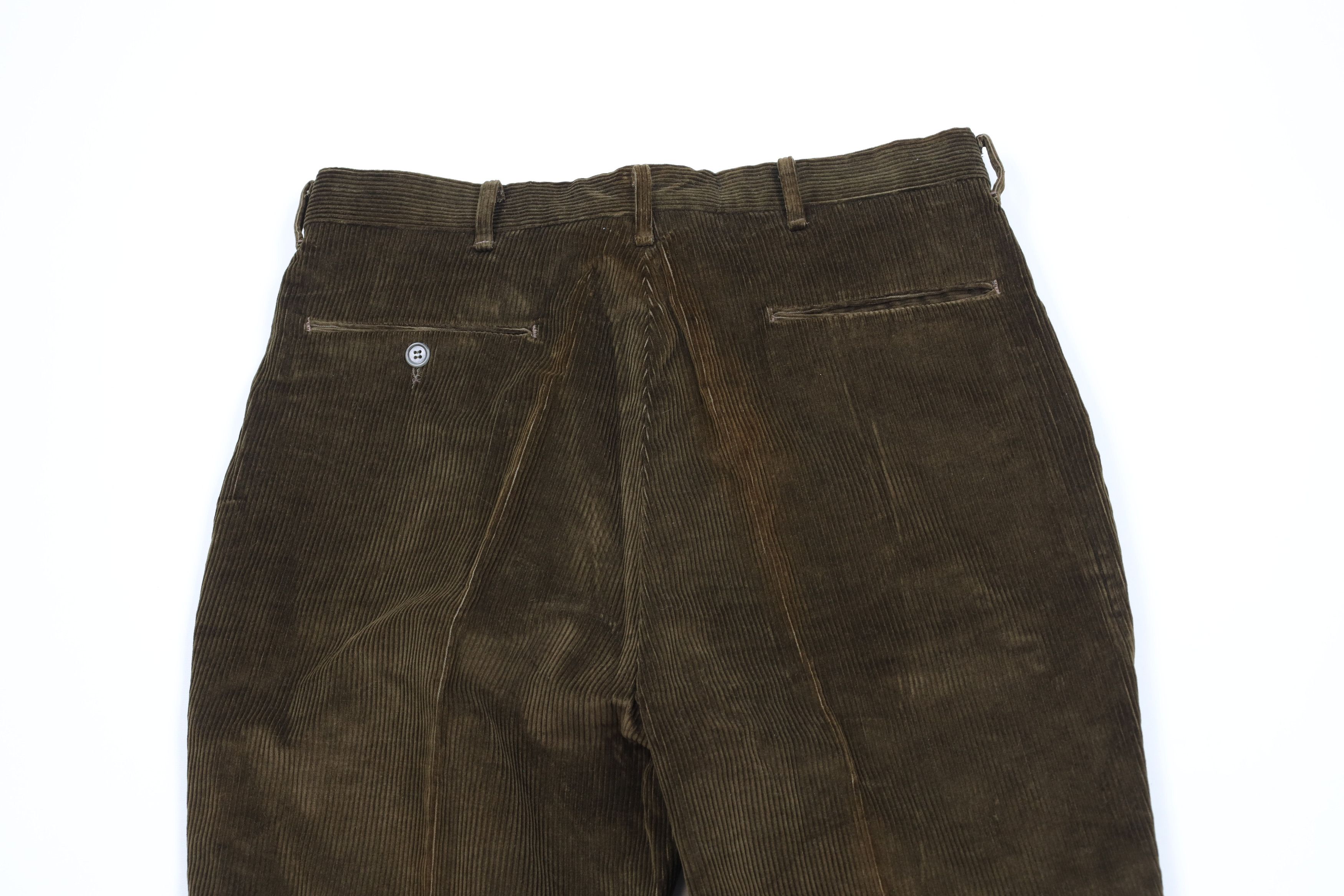 Vintage Vintage 70s Streetwear Wide Leg Corduroy Chino Pants USA Size US 34 / EU 50 - 10 Thumbnail