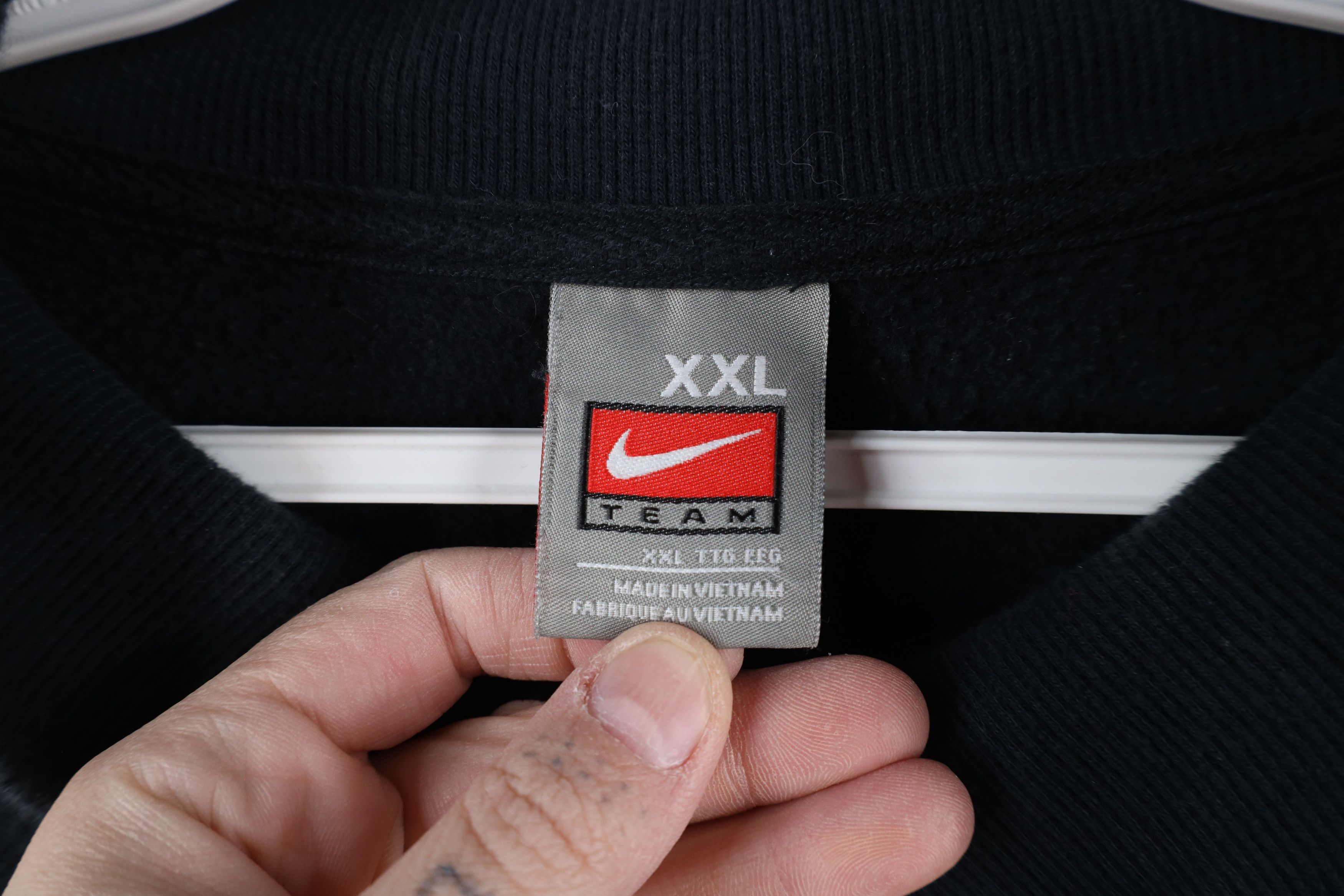 Nike Vintage Nike Scott Mini Swoosh Half Zip Pullover Sweatshirt Size US XXL / EU 58 / 5 - 8 Thumbnail