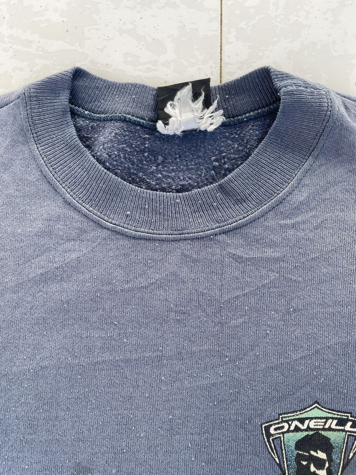 O'Neill Vintage 90's O'neill Surfing Disstresed Design Sweatshirt Size US L / EU 52-54 / 3 - 10 Thumbnail