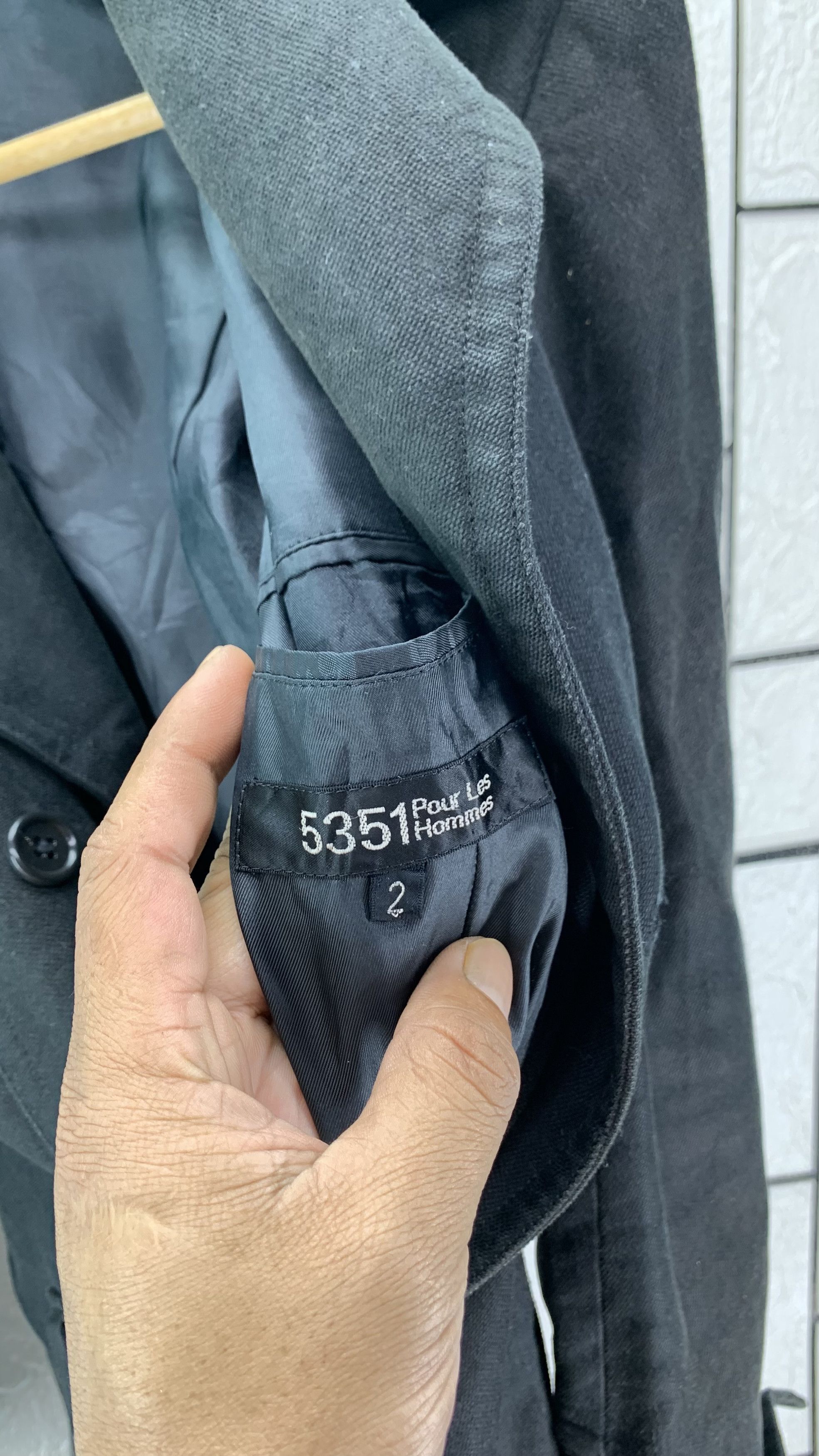 5351 POUR LES HOMMES 📣BESTOFFERNOW 5351 Cotton Jeans Overcoat Size US S / EU 44-46 / 1 - 6 Thumbnail
