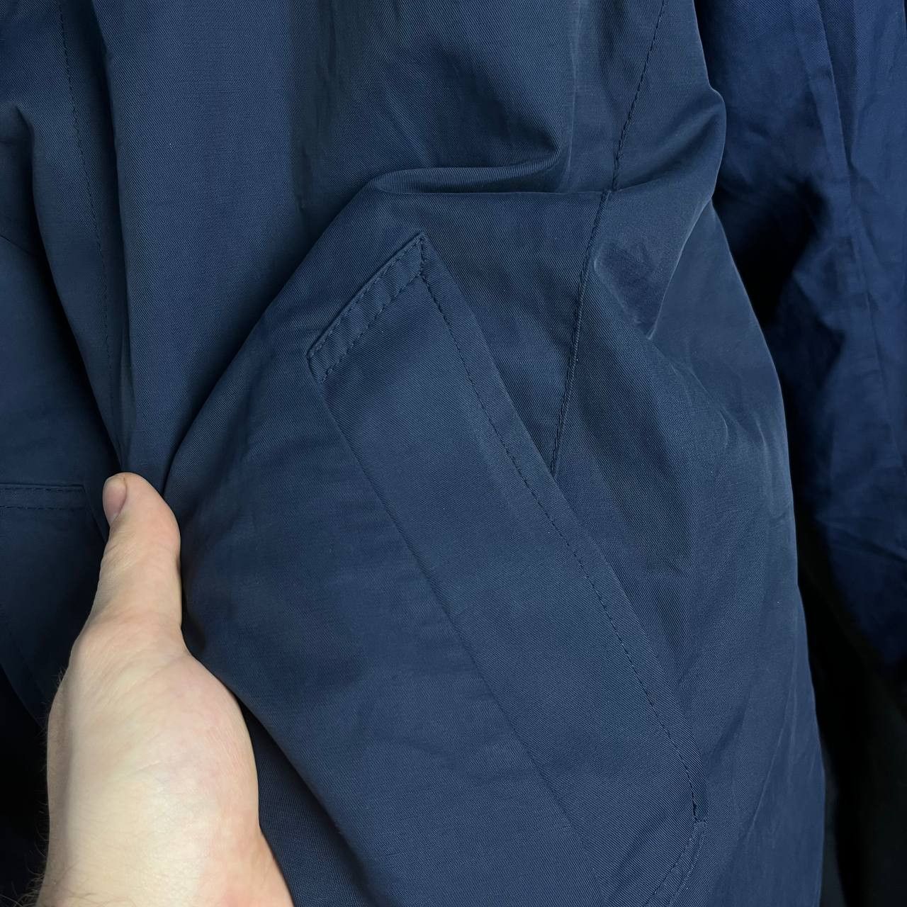 Brooks Brothers Brooks Brothers Navy Blue Casual Business Trench Coat Size US M / EU 48-50 / 2 - 17 Thumbnail