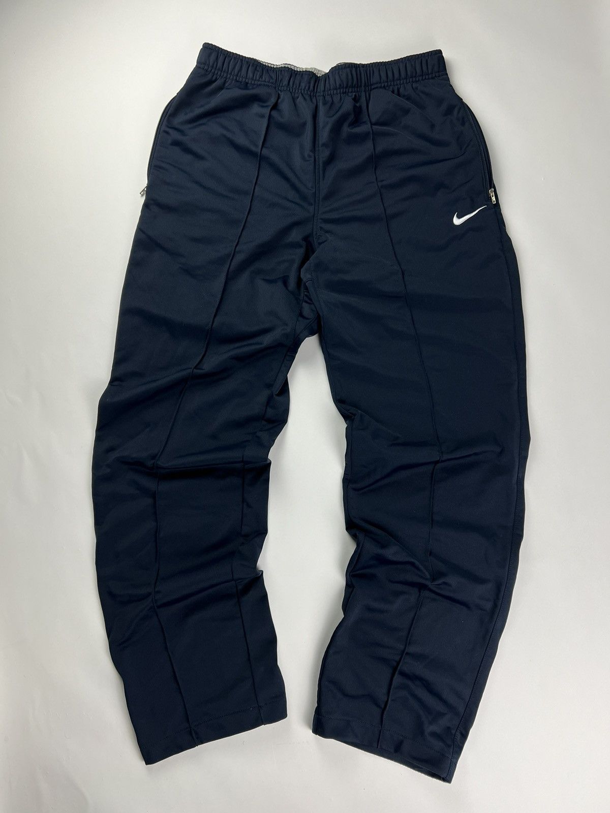 Nike × Vintage Vintage Nike Dark Blue Training Pants, Size M Size US 32 / EU 48 - 1 Thumbnail