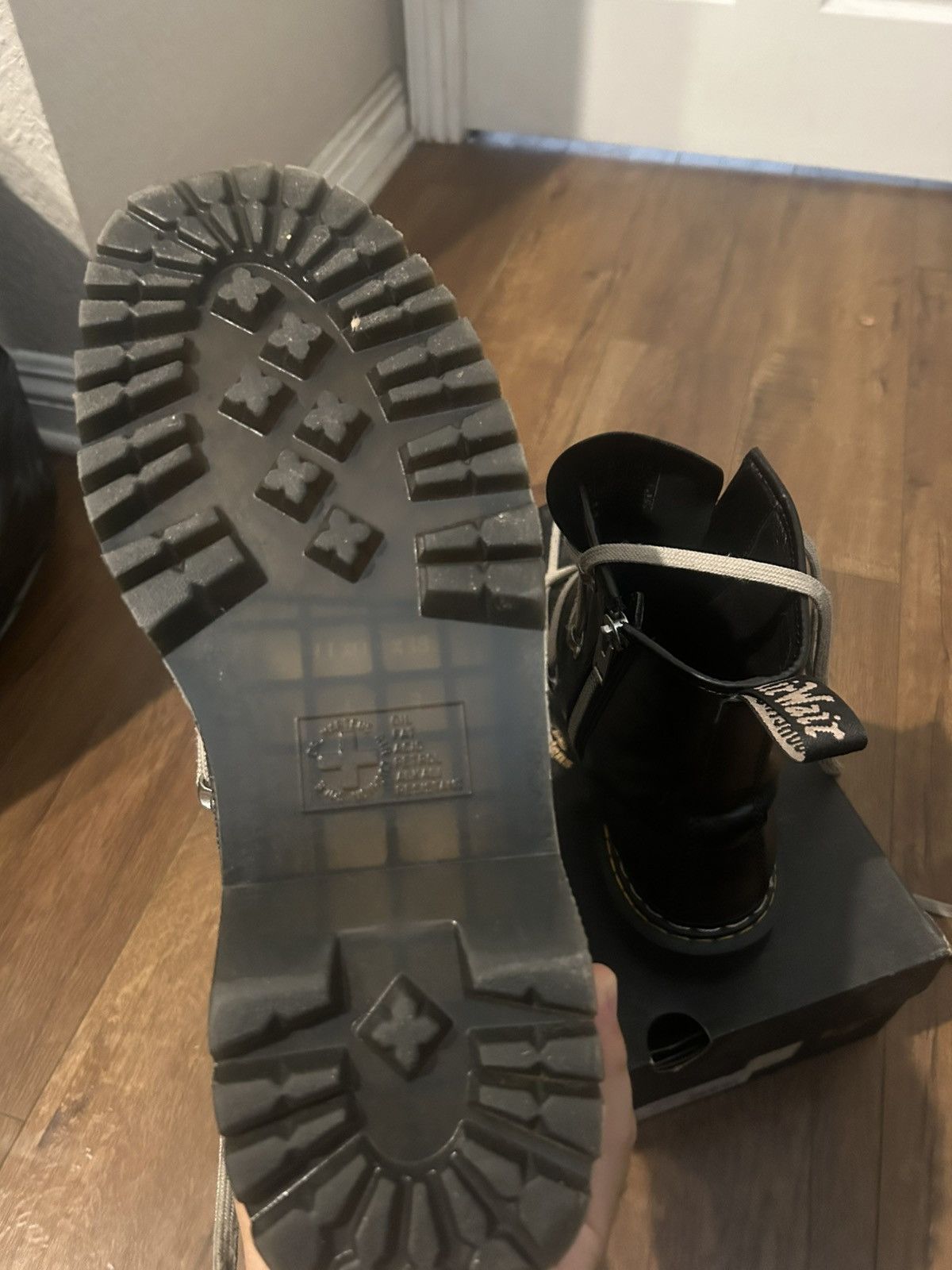 Dr. Martens × Rick Owens Rick Owens Doc Martens Size US 12 / EU 45 - 7 Thumbnail
