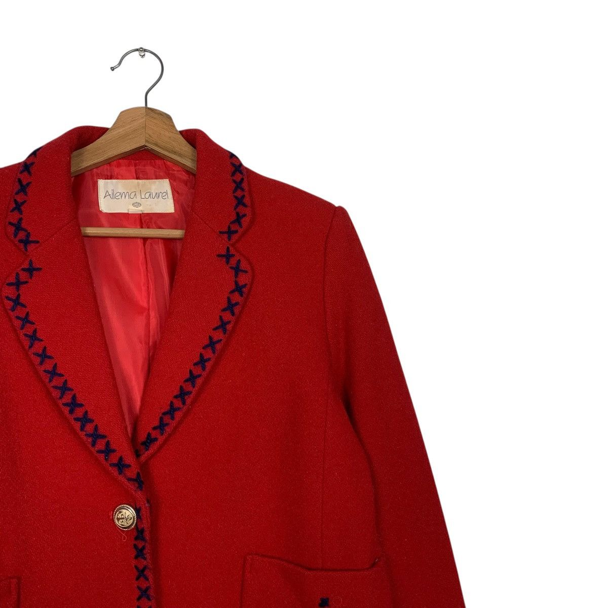 Japanese Brand Ailema Laurel Women Jacket Size M / US 6-8 / IT 42-44 - 5 Thumbnail