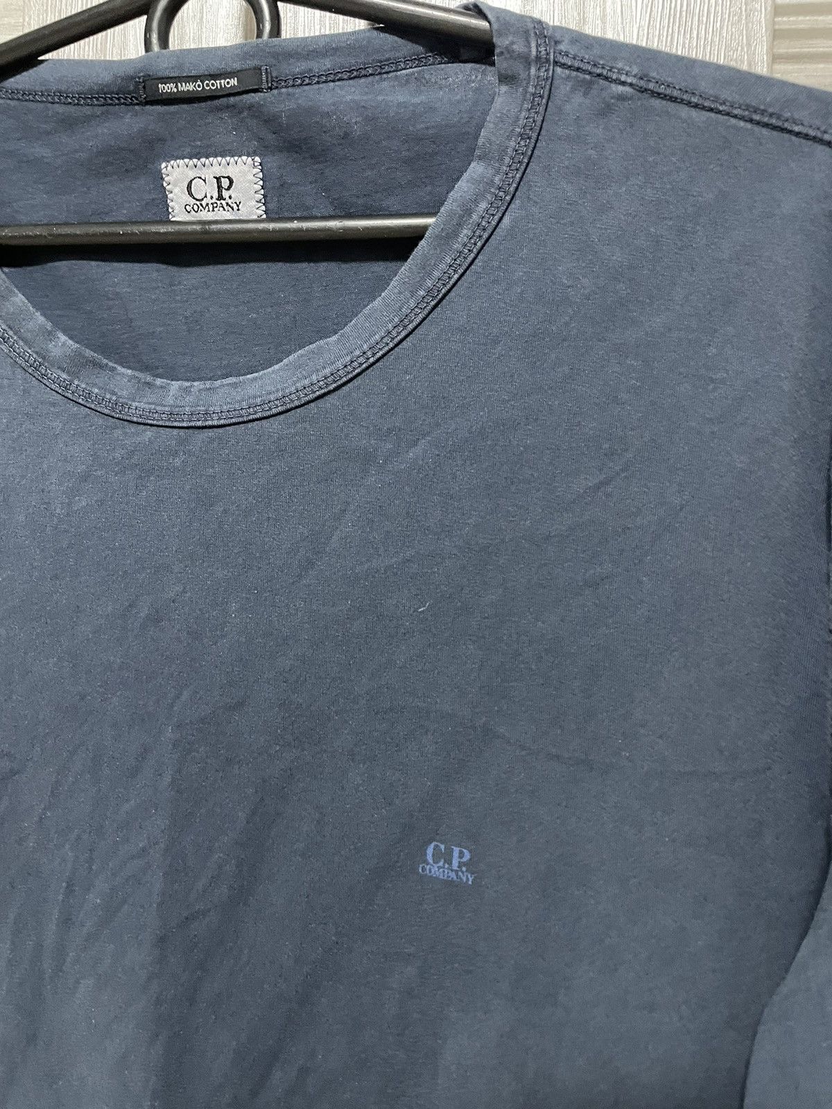 C.P. Company × Massimo Osti C.P. Company Mako Cotton Tee Small Logo T-shirt Size US XL / EU 56 / 4 - 3 Thumbnail