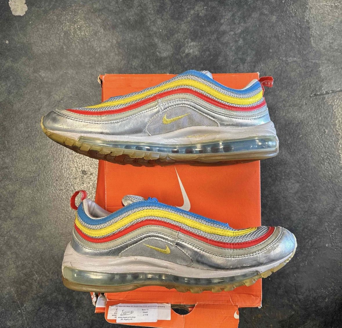 Nike Nike Air Max 97 Finish Line 25th Anniversary Size US 11 / EU 44 - 2 Thumbnail