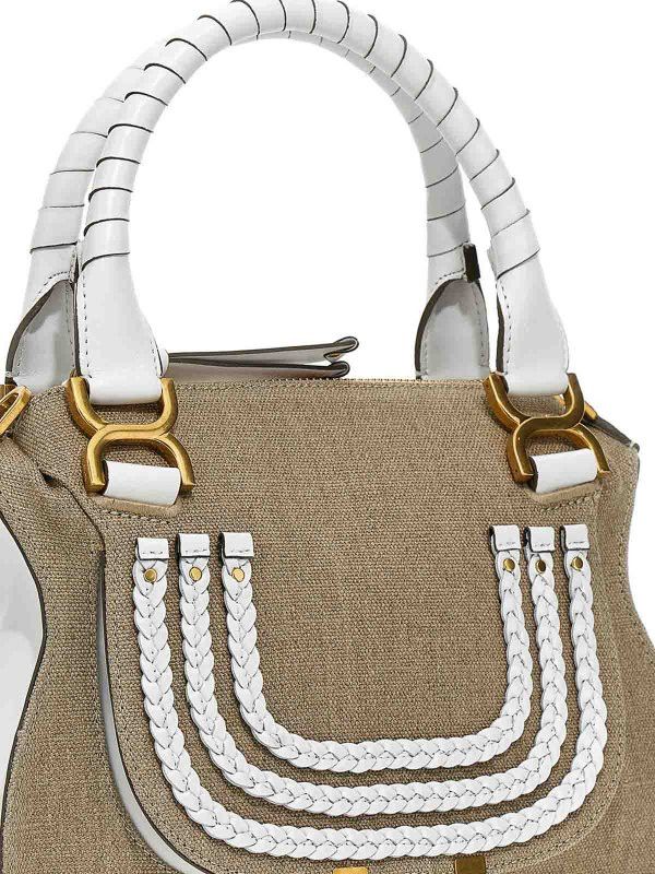 Chloe o1loc1c1024 Size: OS / Marice Small Carry Bag in White Size ONE SIZE - 3 Thumbnail