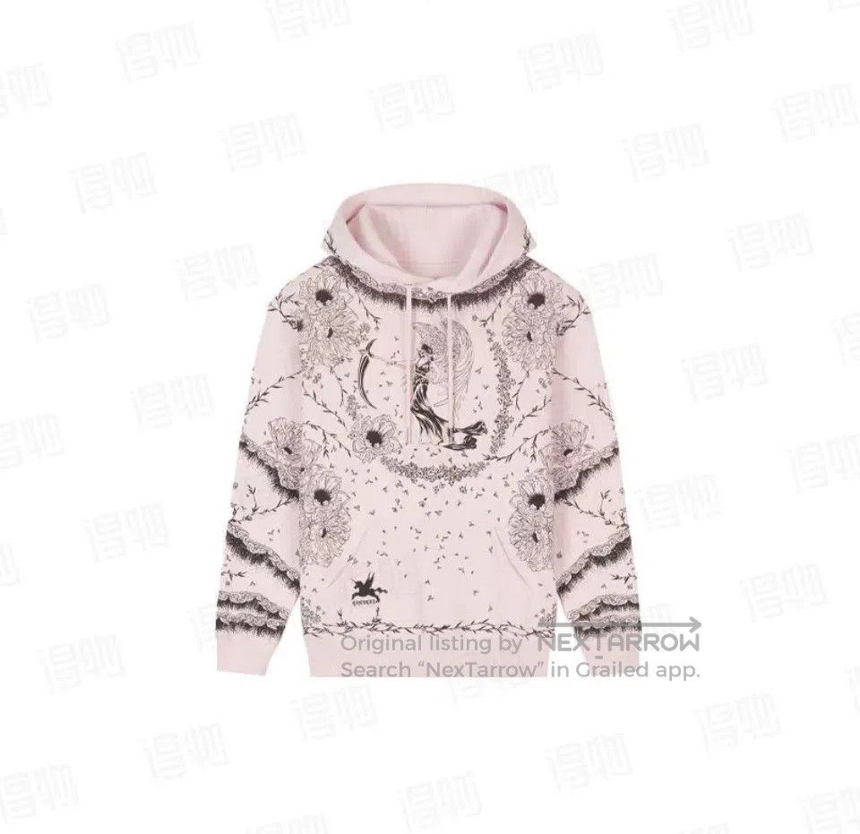Givenchy givenchy gothic print hoodie in pink. Size XS / US 0-2 / IT 36-38 - 1 Thumbnail