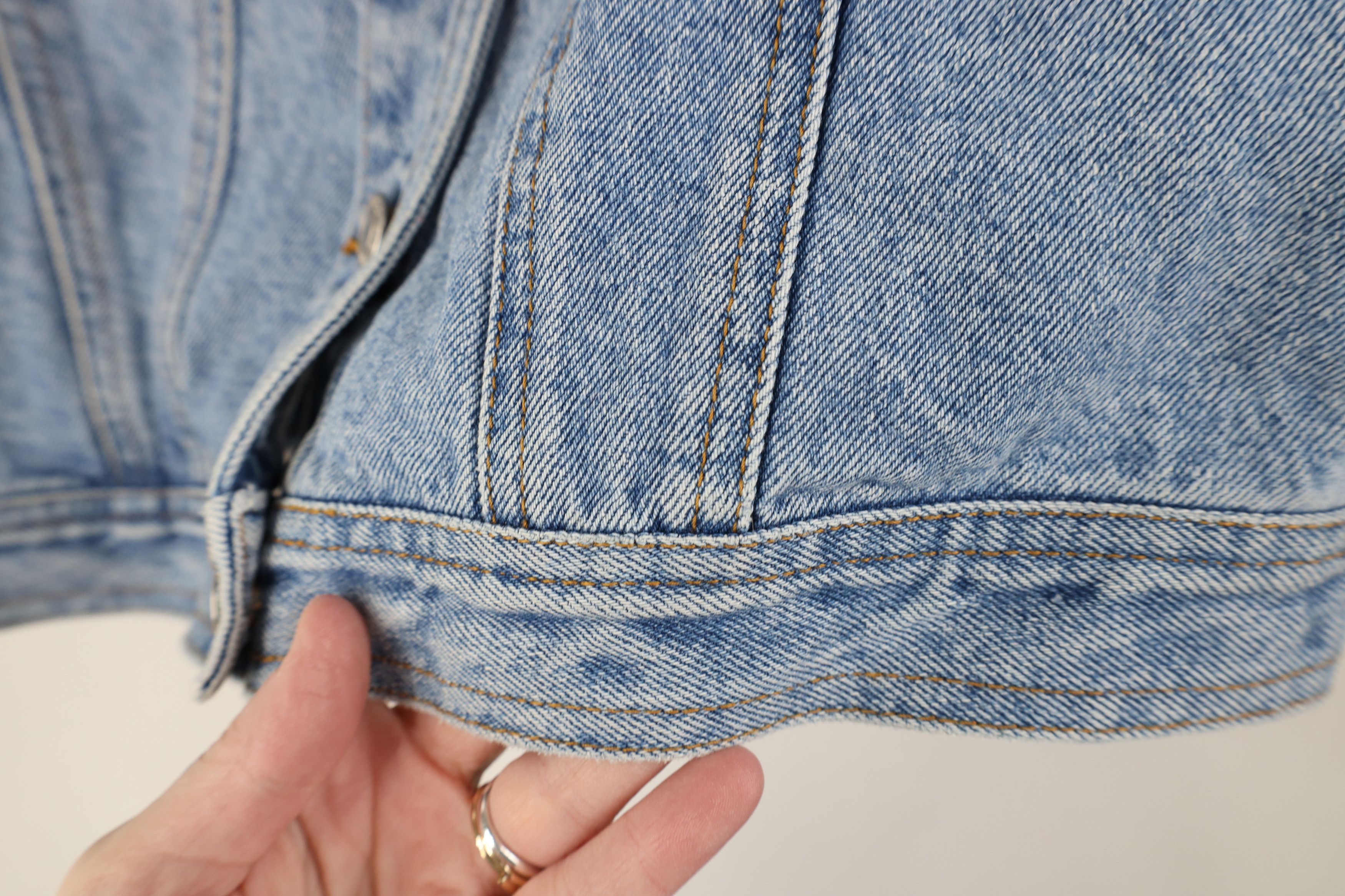 Vintage Vintage 90s Streetwear Leopard Denim Trucker Vest Jacket Size S / US 4 / IT 40 - 5 Thumbnail