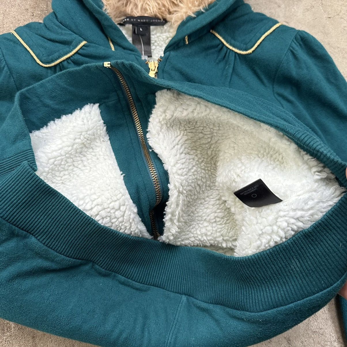 If Six Was Nine × Marc by Marc Jacobs Marc jacobs Zip Faux Fur Hoodie LGB Style Size L / US 10 / IT 46 - 9 Thumbnail