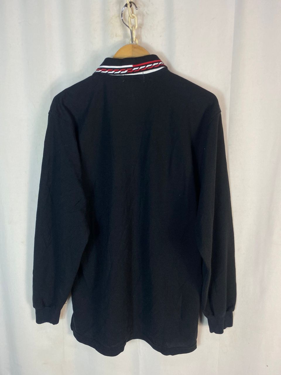 Japanese Brand Simpsons embroidered logo long sleeve polo shirt Size US L / EU 52-54 / 3 - 10 Thumbnail