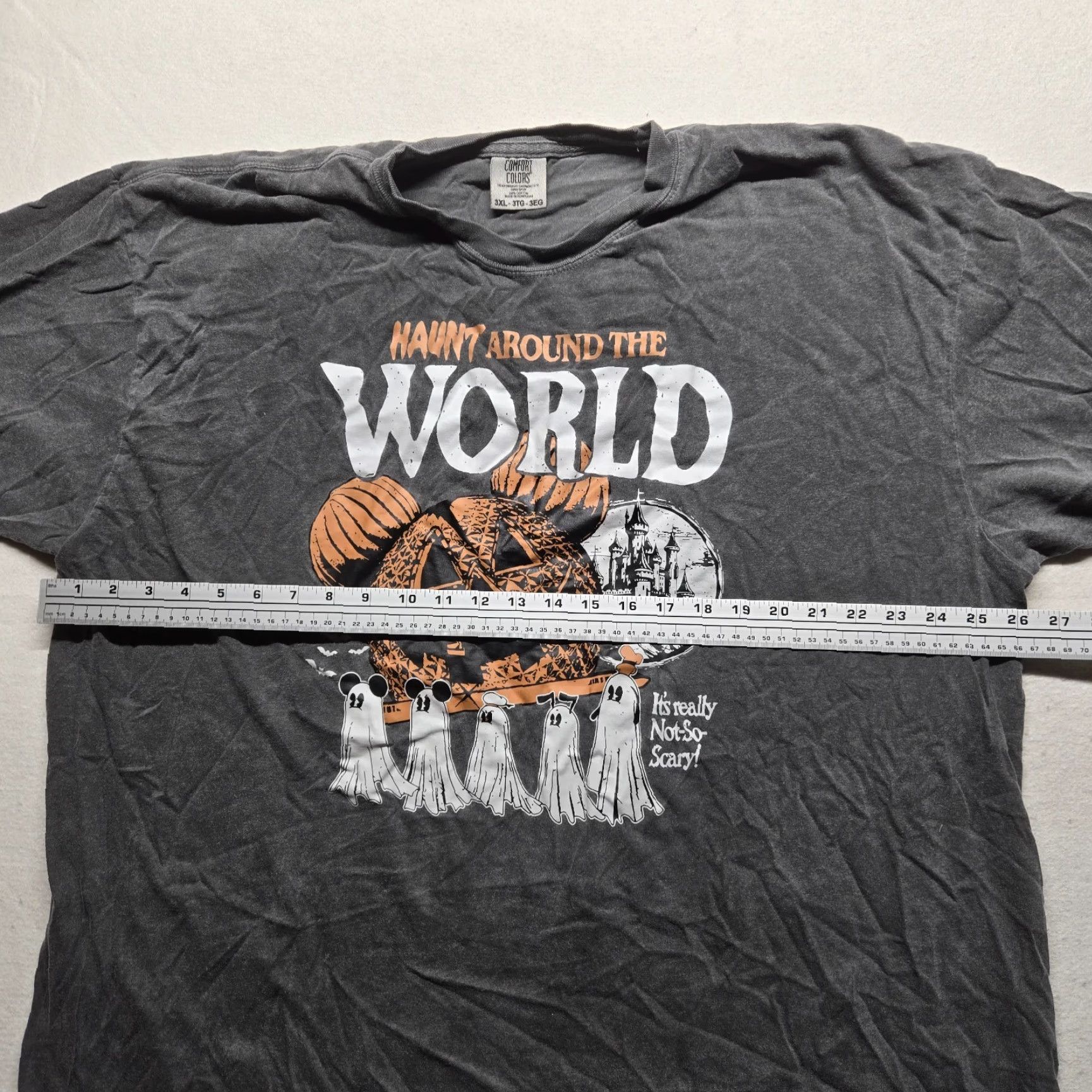 Vintage VINTAGE The Lost Bros Disney Haunt Around The World Shirt T-Shirt 3XL Black Unisex Adults Size US XXL / EU 58 / 5 - 4 Thumbnail